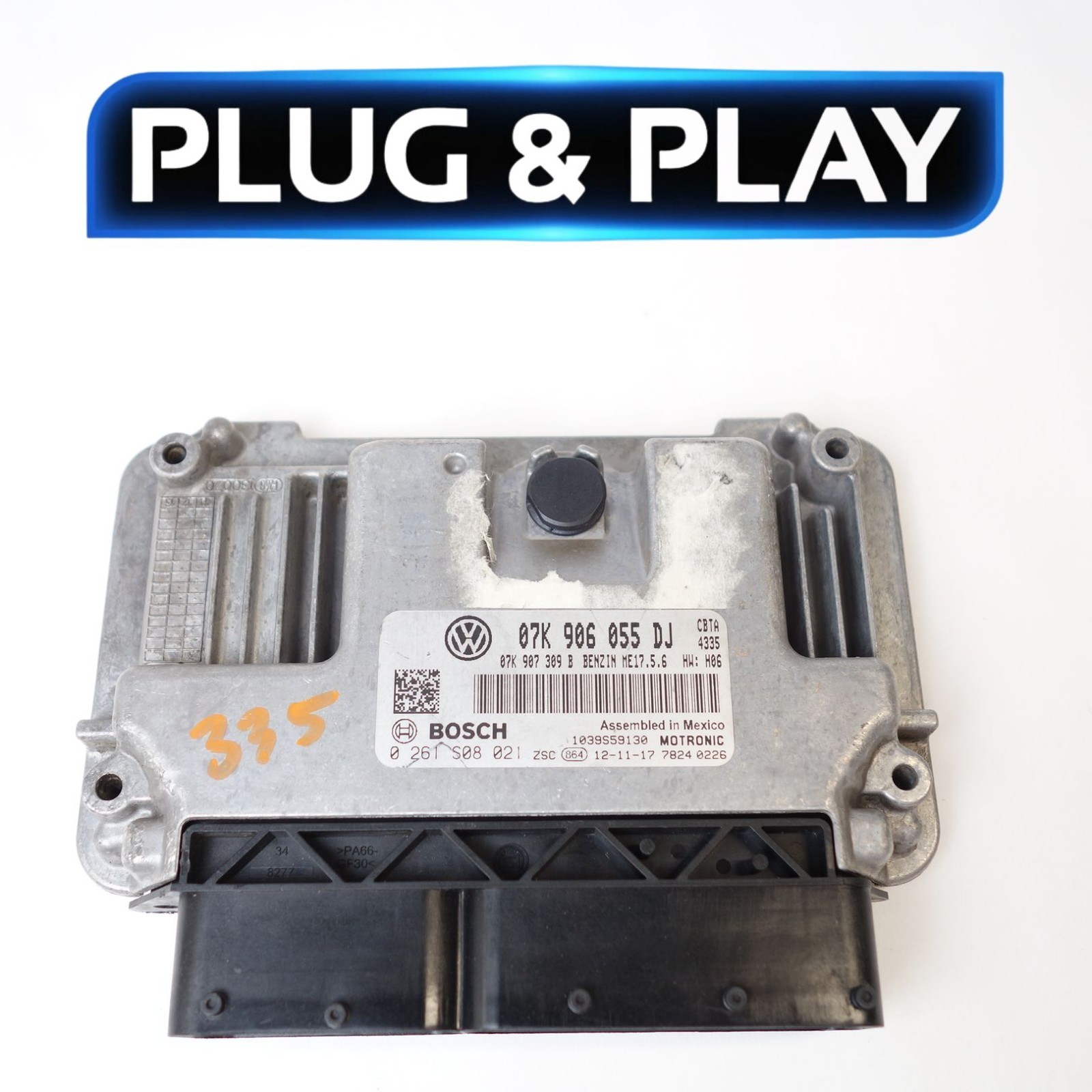 🍅 07K906055DJ PLUG & PLAY ECM ECU 2.5L VW VOLKSWAGEN JETTA 2012-2013 🍅 🍅 07K906055DJ PLUG & PLAY ECM ECU 2.5L VW VOLKSWAGEN JETTA 2012-2013 🍅