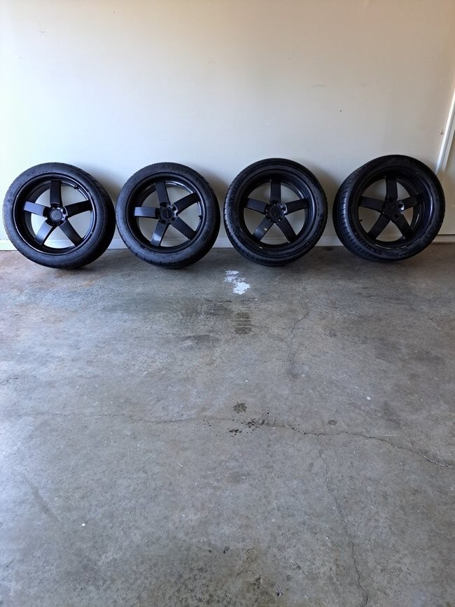 TSW Wheels and Brand New Tires: Sizes are: 20x8.5\'s(set of 2) 20x10\'s (set of 2)