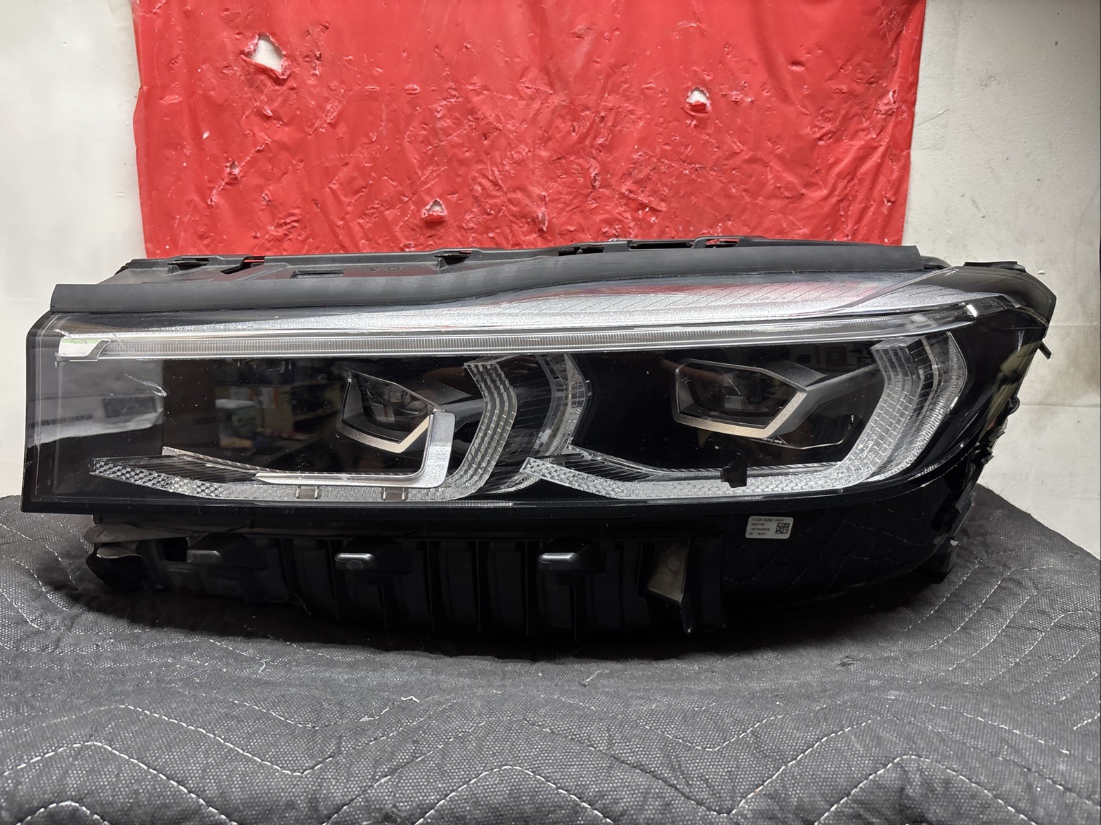 Read 2020-2022 BMW 7 Series G11 G12 740i 750i LEFT LH Driver  LED Headlight OEM