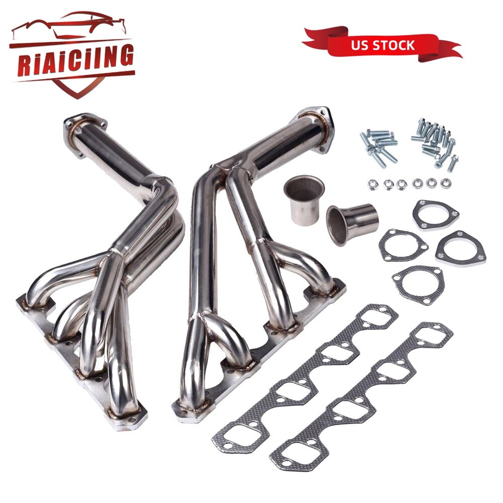For 64-70 Ford Mustang 260/289/302 TRI-Y Long Tube Stainless Exhaust Headers Kit