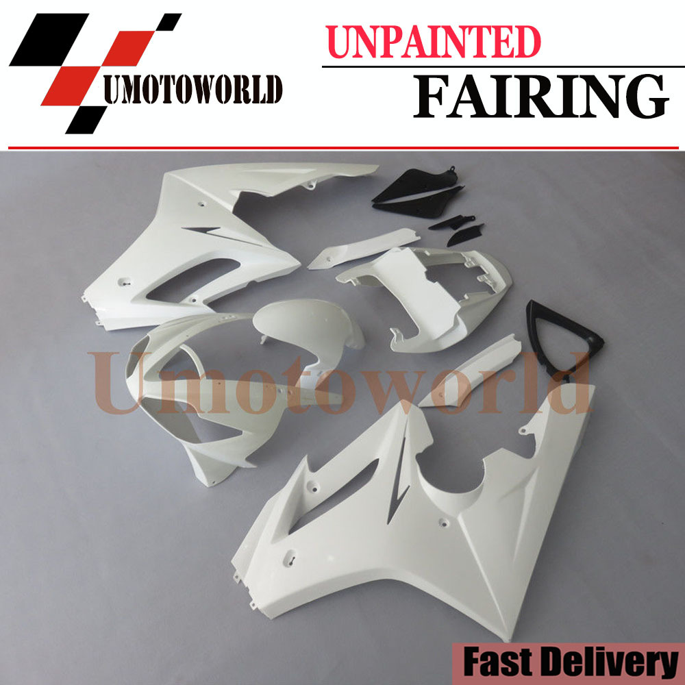 Unpainted White Fairing Kit For Triumph Daytona 675 2006-2008 2007 ABS Bodywork