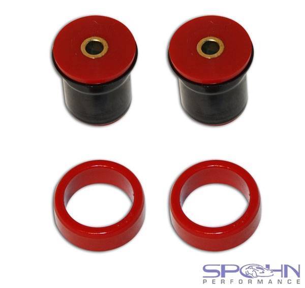 Rear Axle Housing Rear Upper Control Arm Polyurethane Bushings with Clamshells