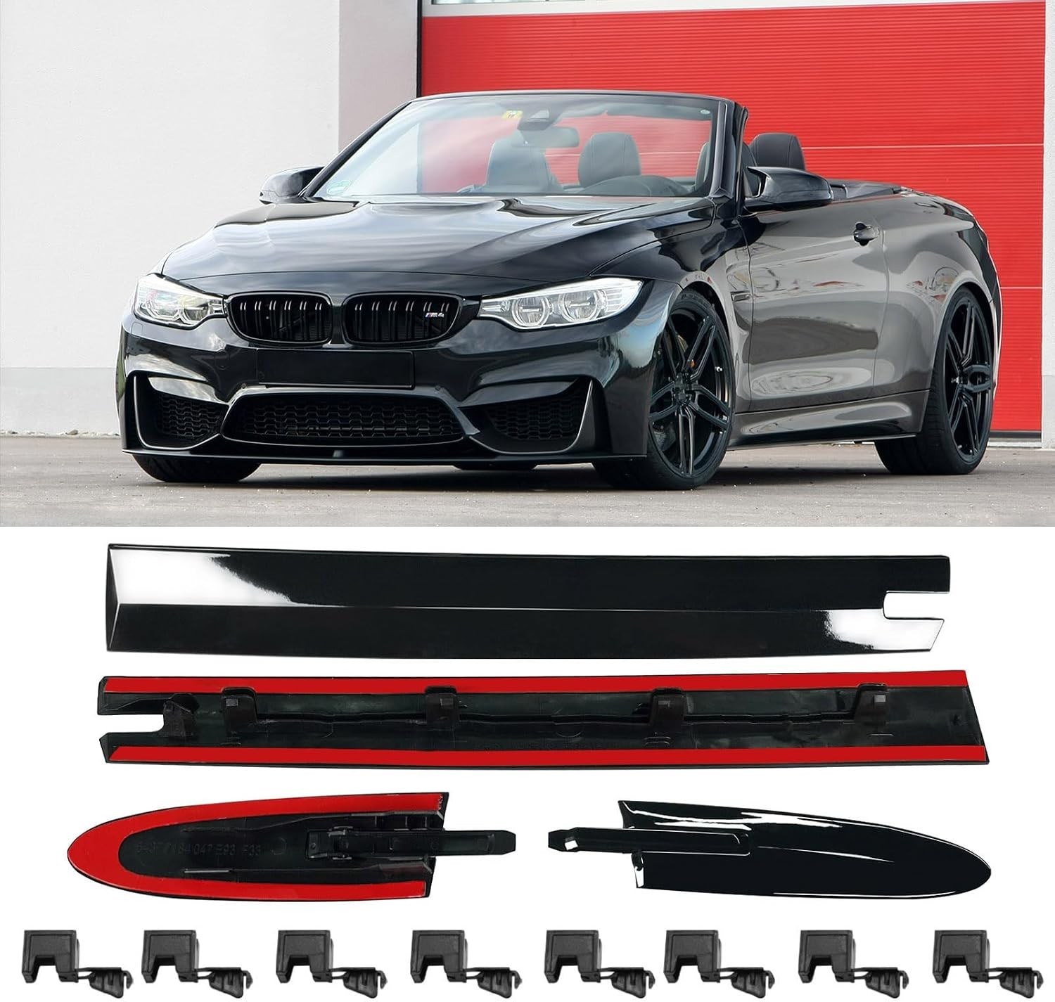 for BMW Convertible Roof Hinge Cover(Black Sapphire)3\' E93/4\' F33/M4 for BMW Convertible Roof Hinge Cover(Black Sapphire)3\' E93/4\' F33/M4