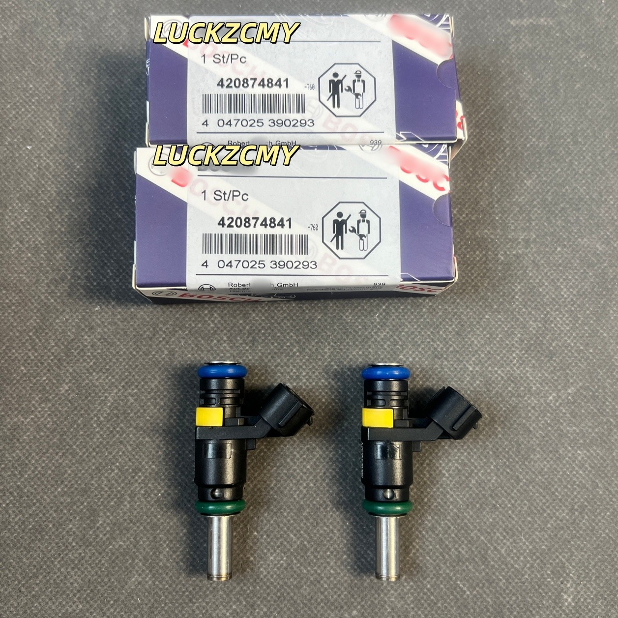Set of 2 420874841 Fuel Injectors for 2015-2023 Can-Am, Certain Models See Desc Set of 2 420874841 Fuel Injectors for 2015-2023 Can-Am, Certain Models See Desc