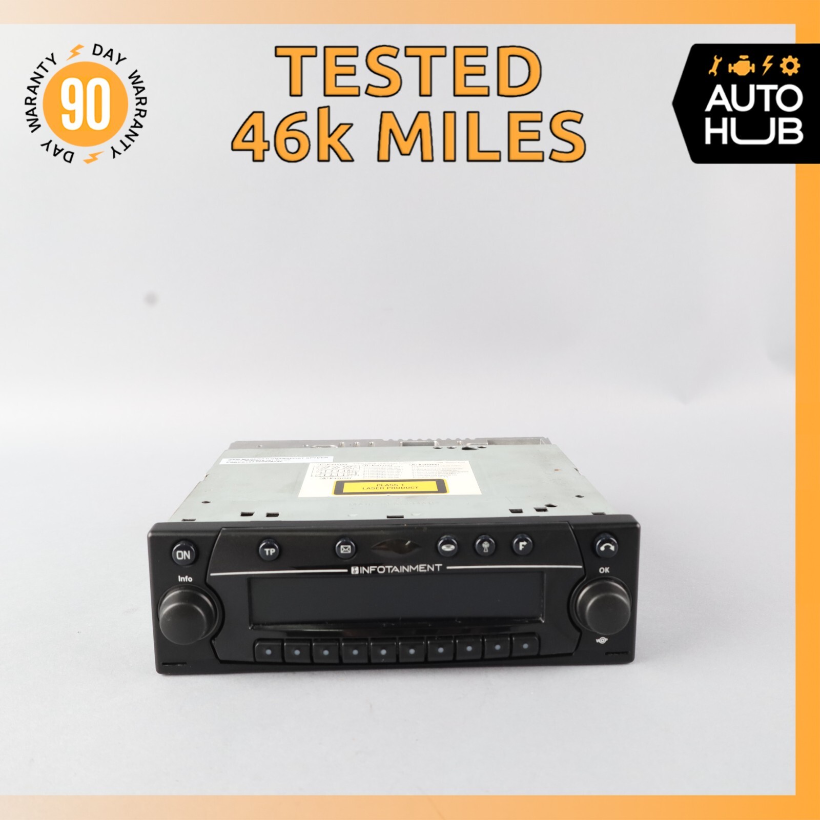 05-07 Maserati GranSport M138 / F430 Radio Head Infotainment Becker 021894 OEM 05-07 Maserati GranSport M138 / F430 Radio Head Infotainment Becker 021894 OEM