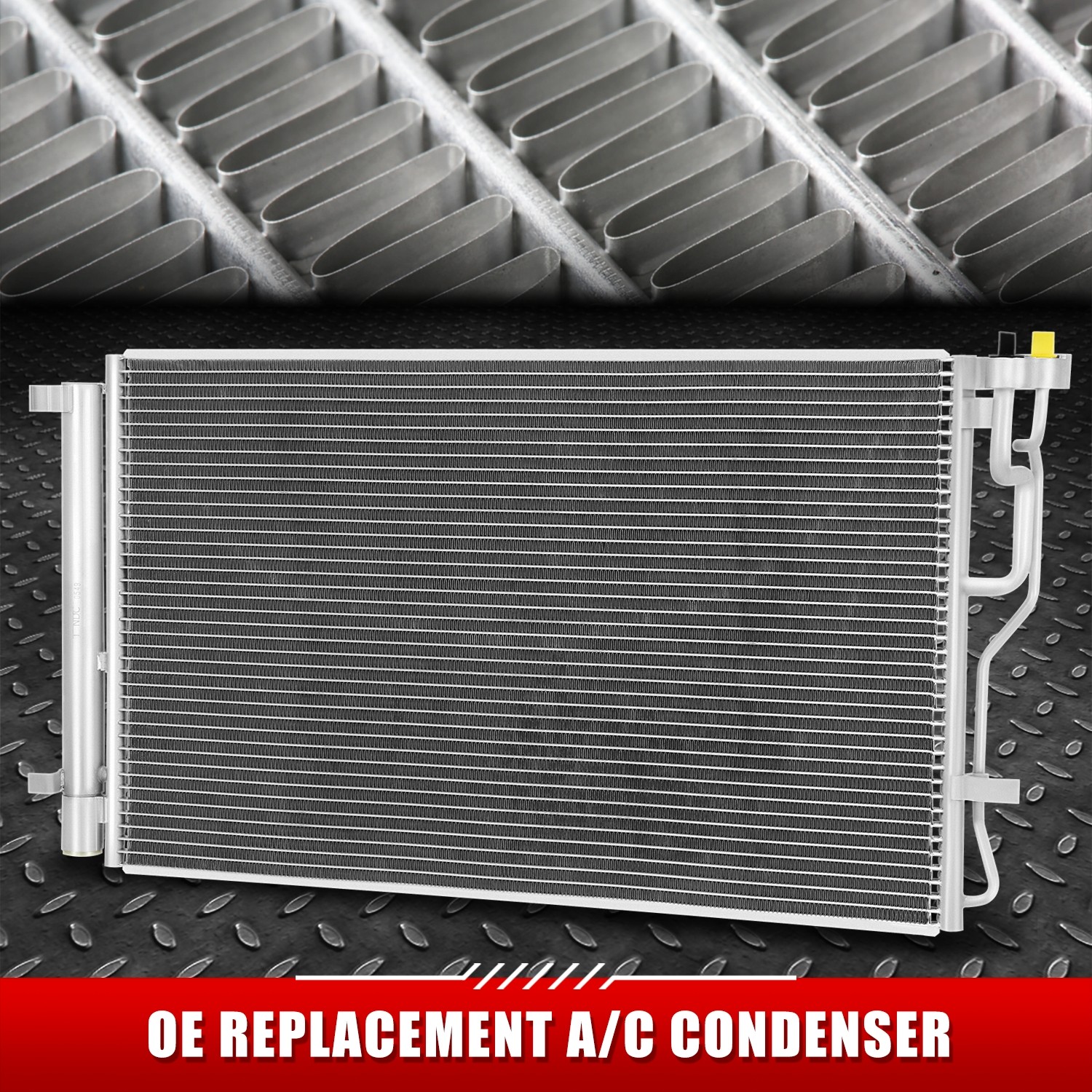 For 18-21 Hyundai Kona 2.0L Factory Style Aluminum Front A/C Condenser Assembly For 18-21 Hyundai Kona 2.0L Factory Style Aluminum Front A/C Condenser Assembly