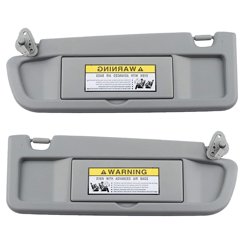 2PCS PACK DRIVER & PASSENGER SIDE LIGHT GRAY SUN VISOR FOR 2006-2011 HONDA CIVIC 2PCS PACK DRIVER & PASSENGER SIDE LIGHT GRAY SUN VISOR FOR 2006-2011 HONDA CIVIC