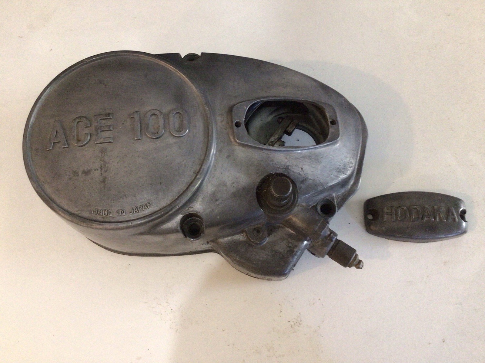 HODAKA - ACE 100  Left Engine Side Case Cover - Magneto, Stator Cover, # 922001