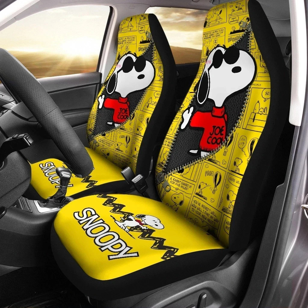 Snoopy Car Seat Covers Valentine Gift Car set Cover-Lovely (set of 2)