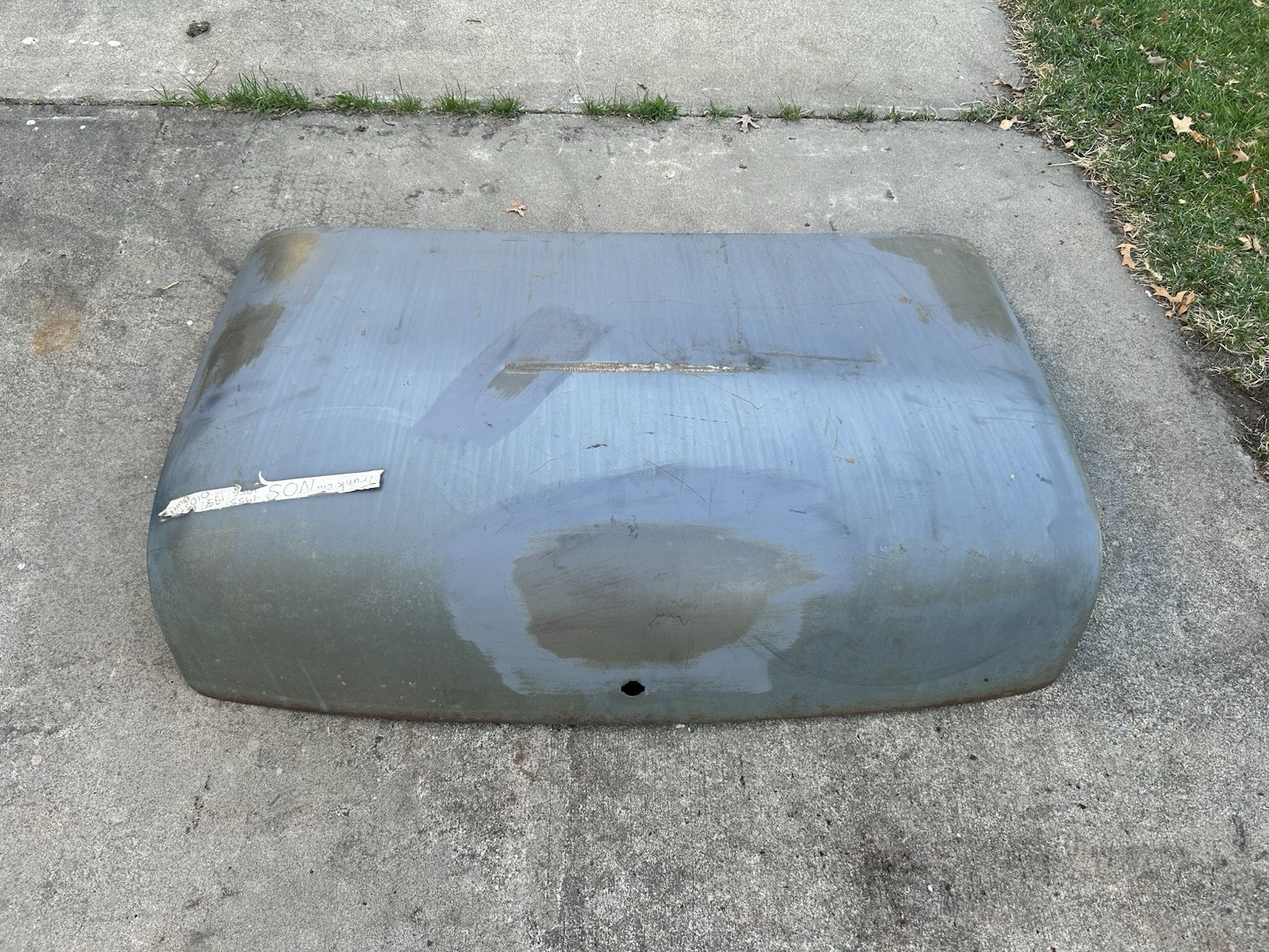 NOS 1955–1957 GM Trunk Lid Buick Oldsmobile OEM Original Steel Deck Lid