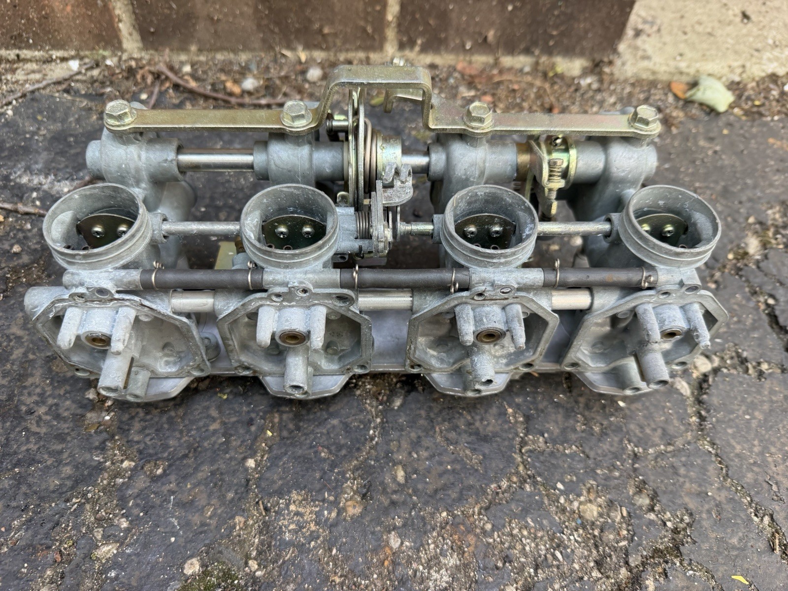 Vintage Keihin Pd Carburetor Carb Rack 4 Motorcycle Honda Suzuki Yamaha Parts Vintage Keihin Pd Carburetor Carb Rack 4 Motorcycle Honda Suzuki Yamaha Parts