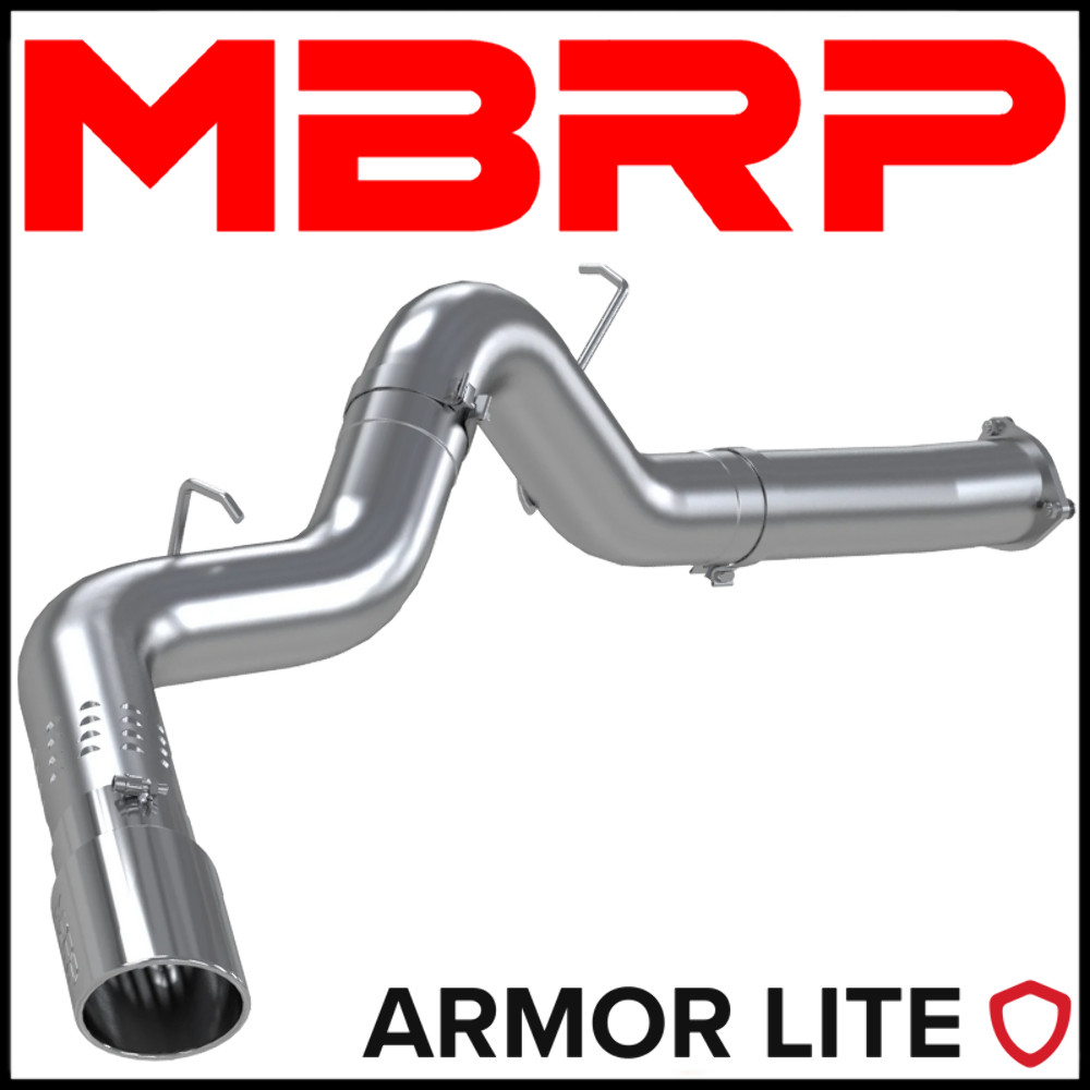 MBRP Armor Lite DPF-Back Exhaust System 07-10 Silverado Sierra 2500 3500 HD 6.6L
