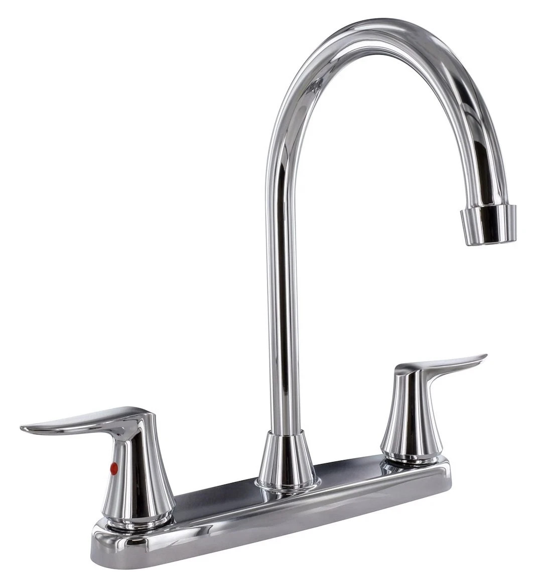 Valterra PF221305 Catalina™ Two Handle Hi-Arc Kitchen Faucet, Chrome