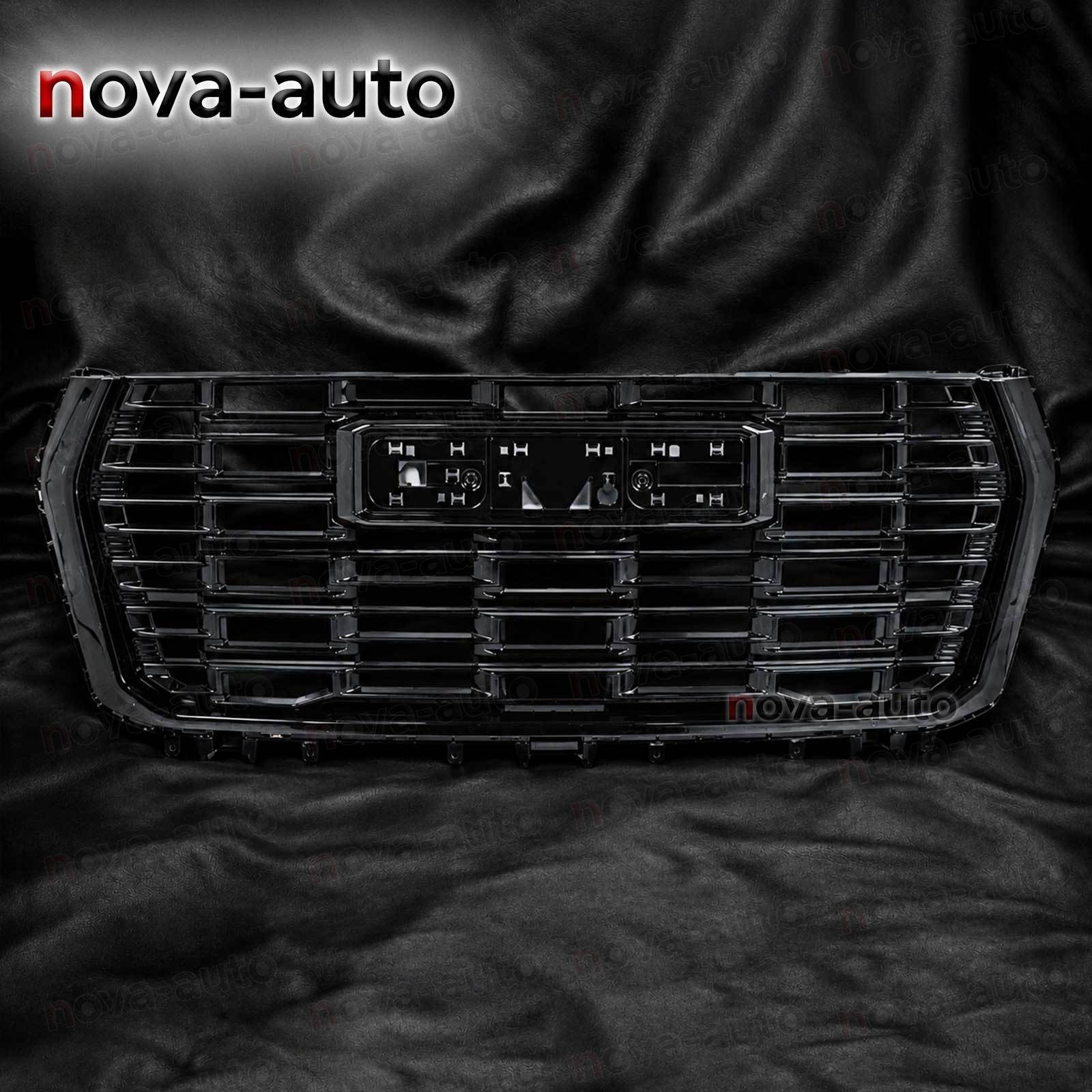 For 2025 2026 GMC Yukon Denali Front Bumper Grille Upper Grill Gloss Black NEW