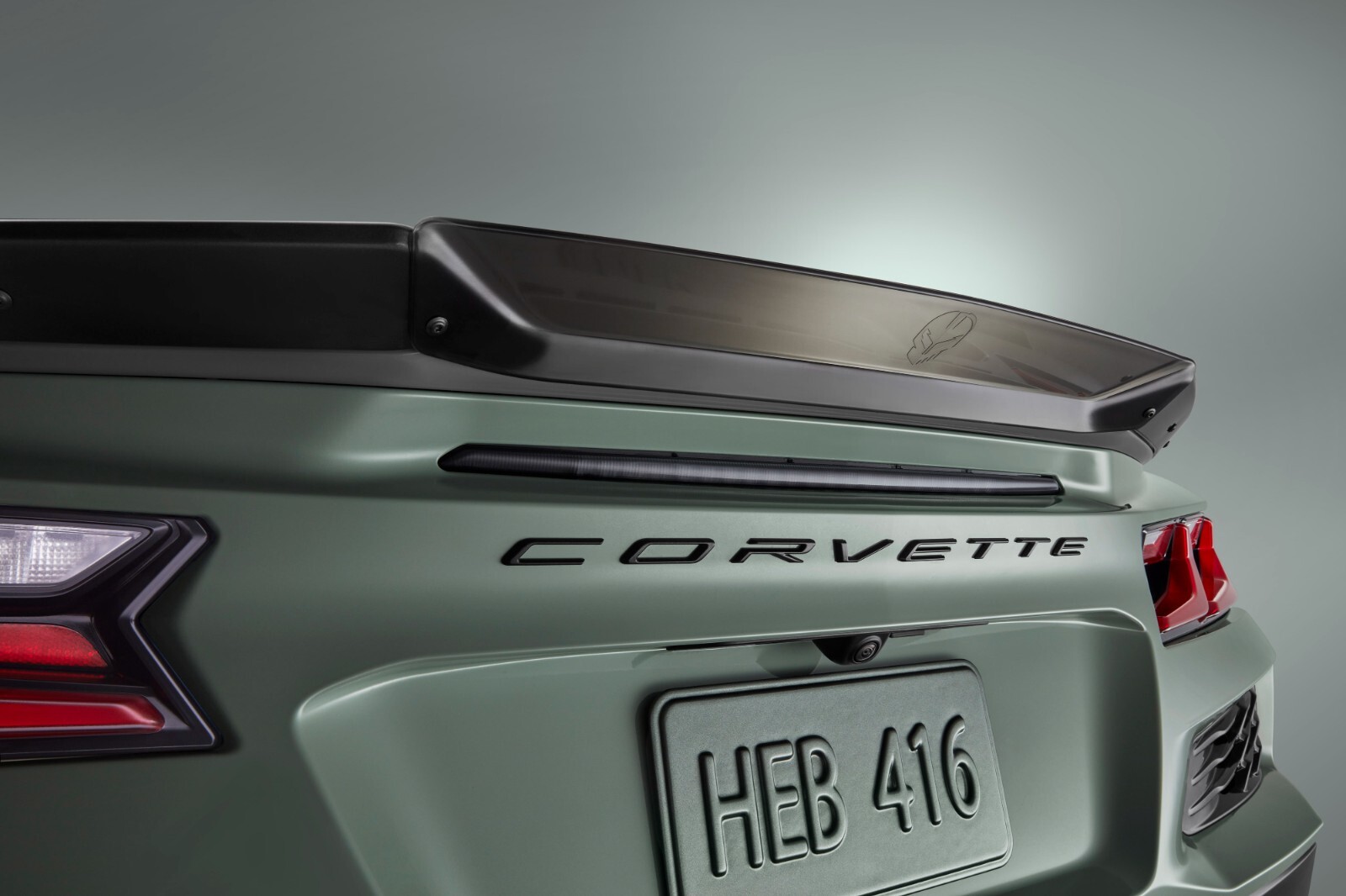 2023-2027 Corvette ZO6 Wicker Bill Spoiler Kit Clear Smoke 85544887 w/ Jake Logo 2023-2027 Corvette ZO6 Wicker Bill Spoiler Kit Clear Smoke 85544887 w/ Jake Logo