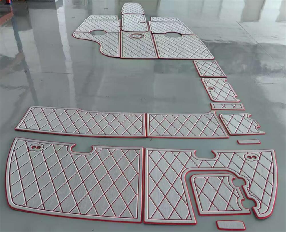 2007 Caravelle 207 Swim Platform Cockpit Pad Boat EVA Teak Deck Floor Mat NEW