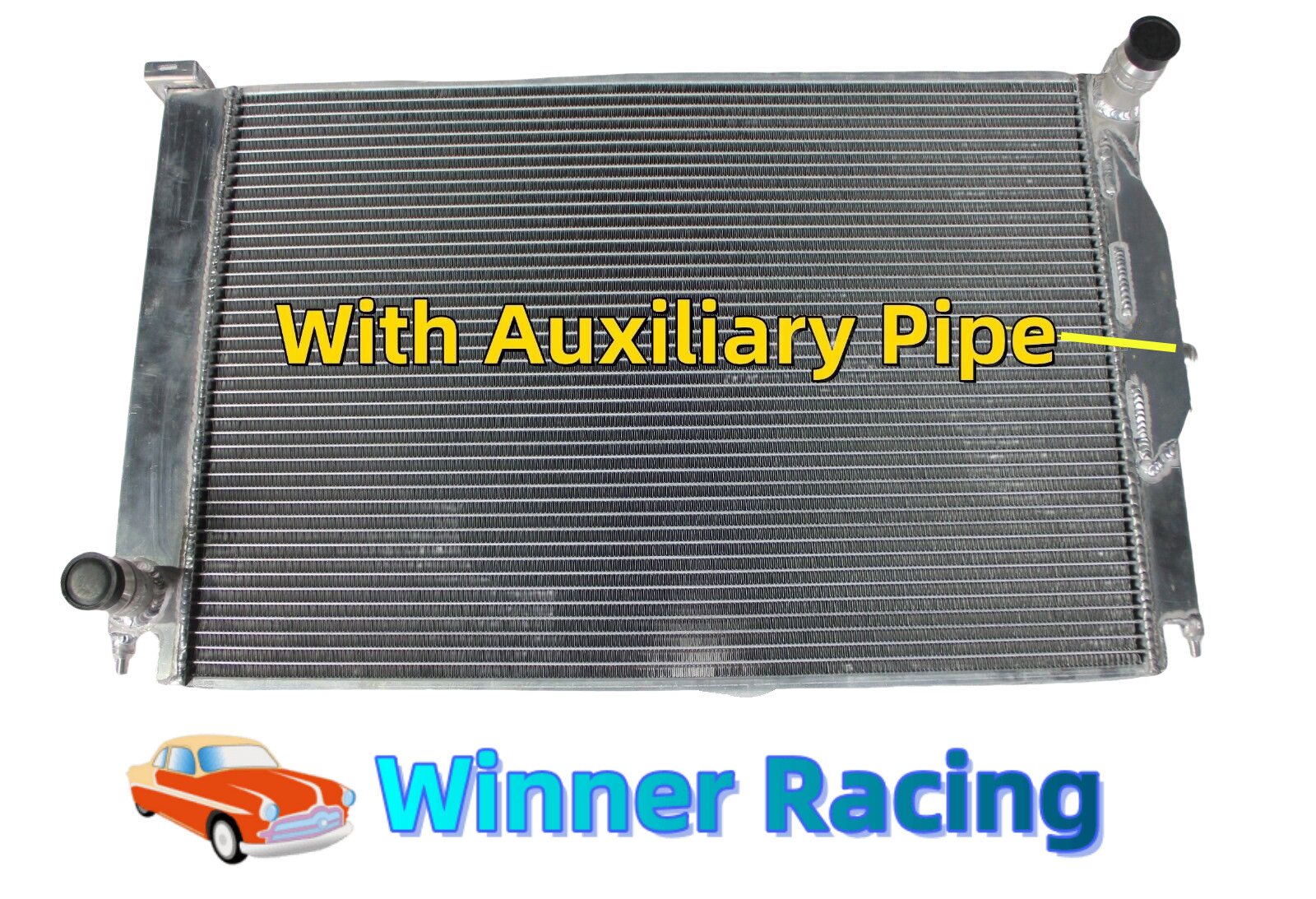 Fit Audi RS 4 B7 4.2L V8 MT 2006-2007-2008 aluminum radiator 8E0121251AM
