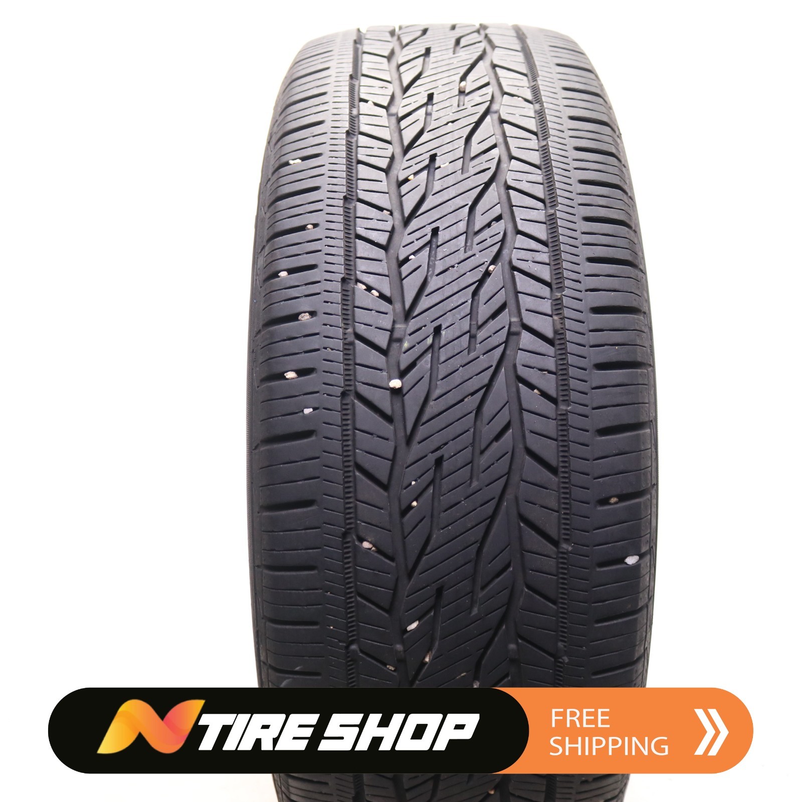 Set of 2 Used 255/55R20 Continental CrossContact LX20 - 107H 8-8.5/32 No Repairs Set of 2 Used 255/55R20 Continental CrossContact LX20 - 107H 8-8.5/32 No Repairs