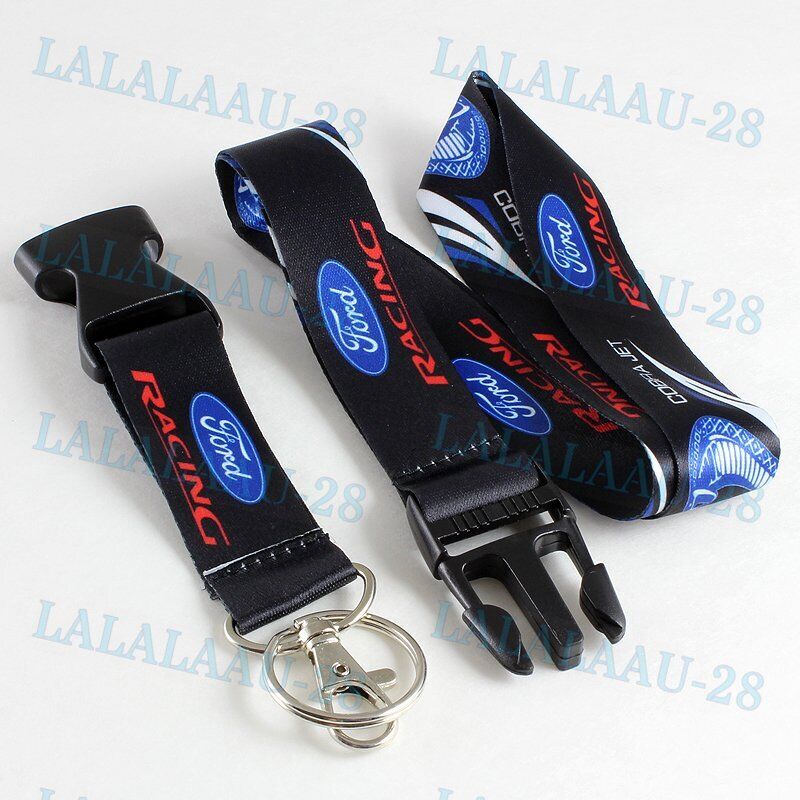 Cobra Jet Lanyard Keychain 2008 2010 2011 2012 For Ford Racing Mustang Shelby