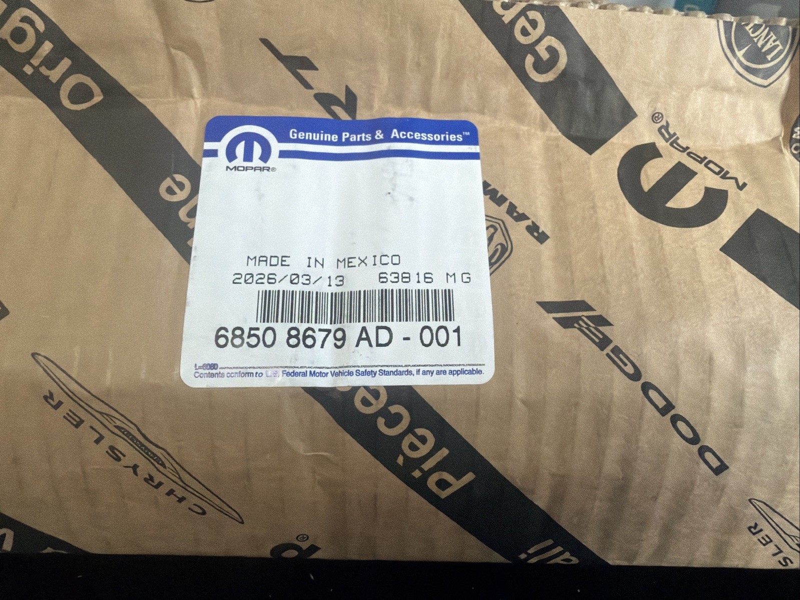Genuine Mopar Steering Damper Right Hand Drive 68508679AD 22-26 Jeep Wrangler Genuine Mopar Steering Damper Right Hand Drive 68508679AD 22-26 Jeep Wrangler