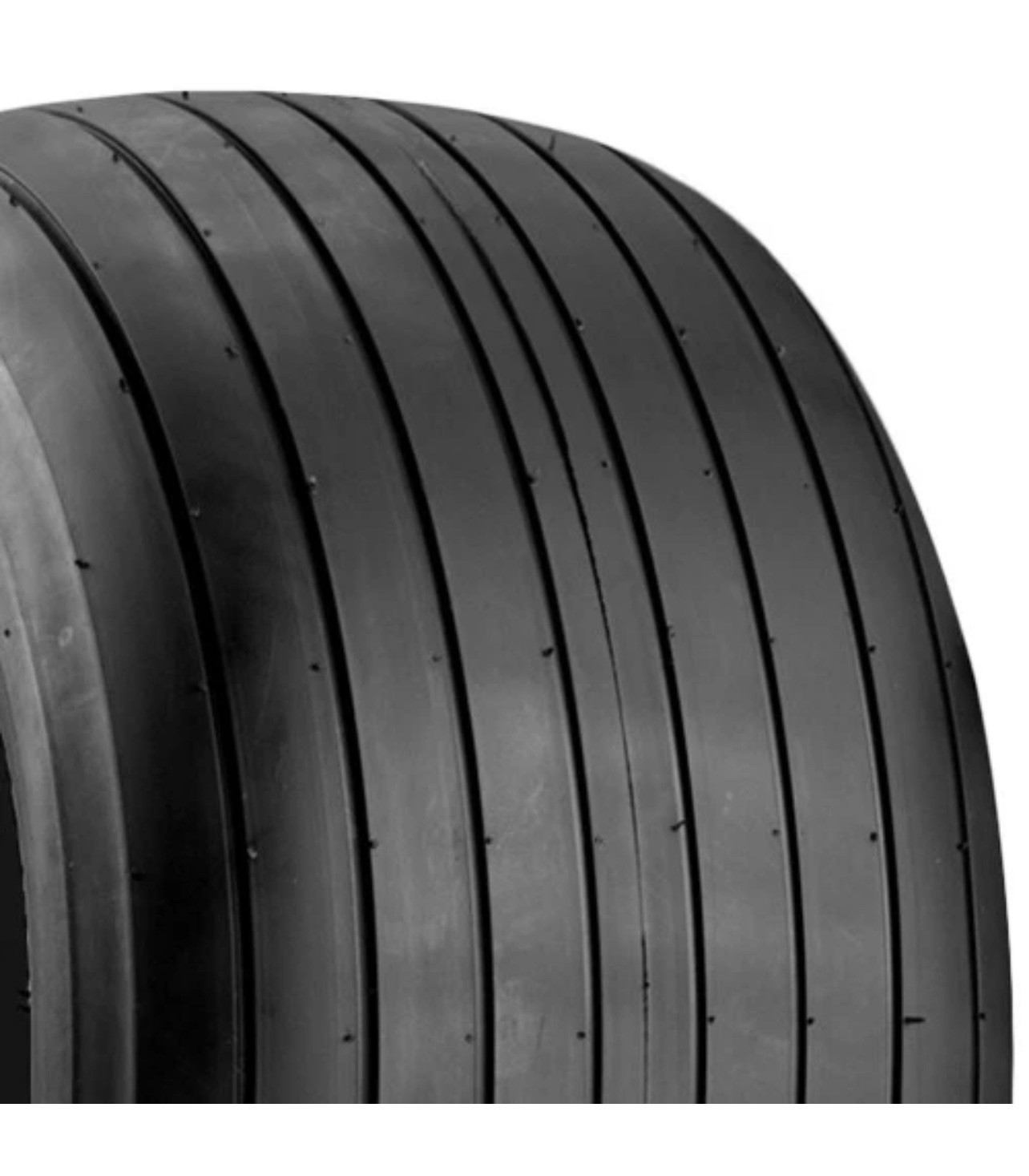 (QTY 4) 13x5.00-6 Carlstar Straight Rib 52A3 Load Range B Black Wall Tires (QTY 4) 13x5.00-6 Carlstar Straight Rib 52A3 Load Range B Black Wall Tires