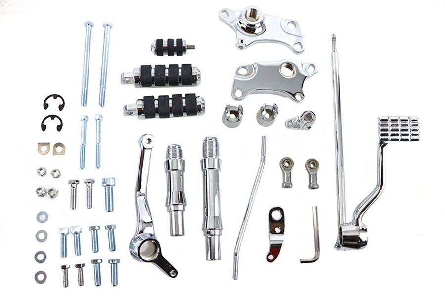 Forward Control Kit Chrome fits Harley Davidson V-Twin 22-0766 Forward Control Kit Chrome fits Harley Davidson V-Twin 22-0766