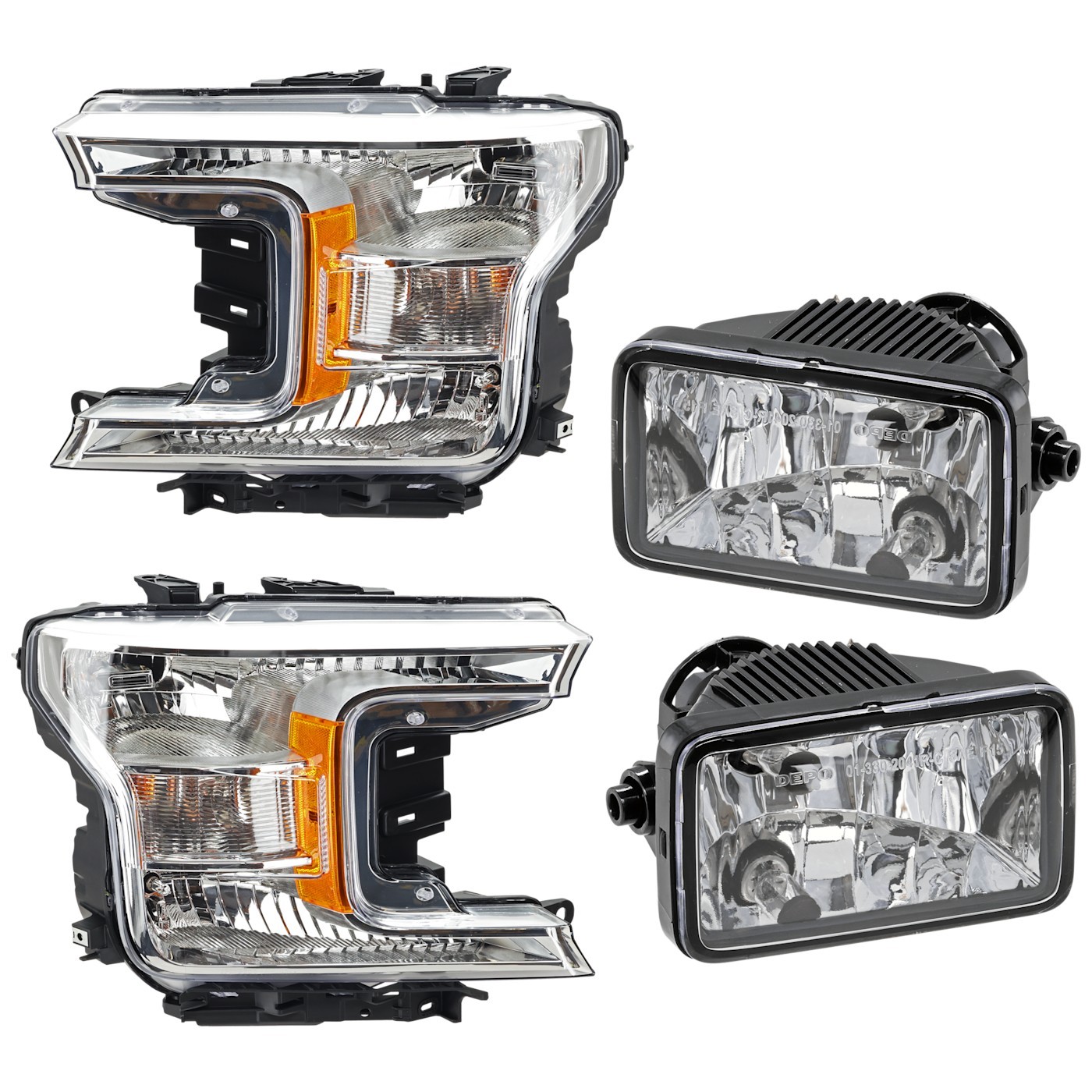 Headlight  Driver & Passenger Side for F150 Truck Ford F-150 2018-2020