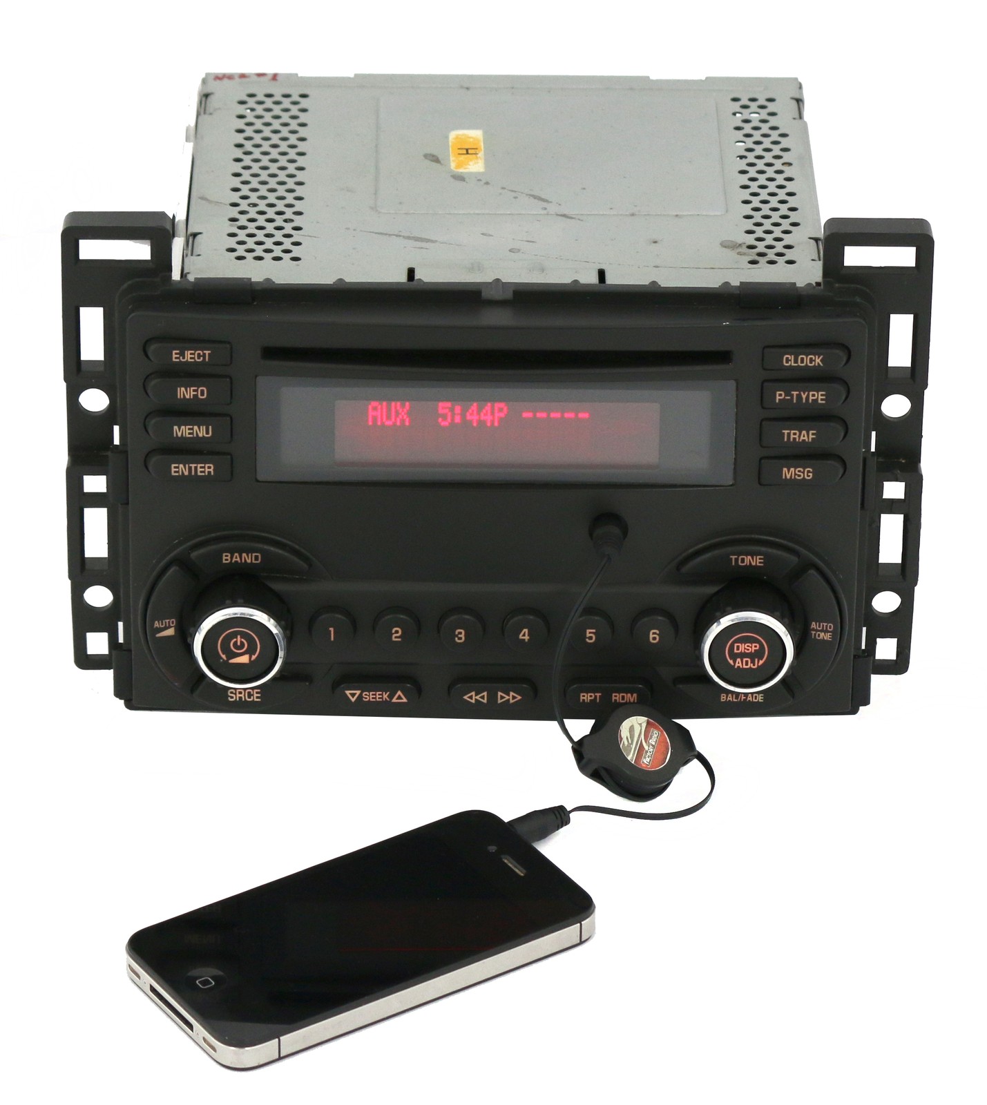 2008-09 Pontiac G6 AM FM Radio Single CD Player w Aux Input Part Number 15848799