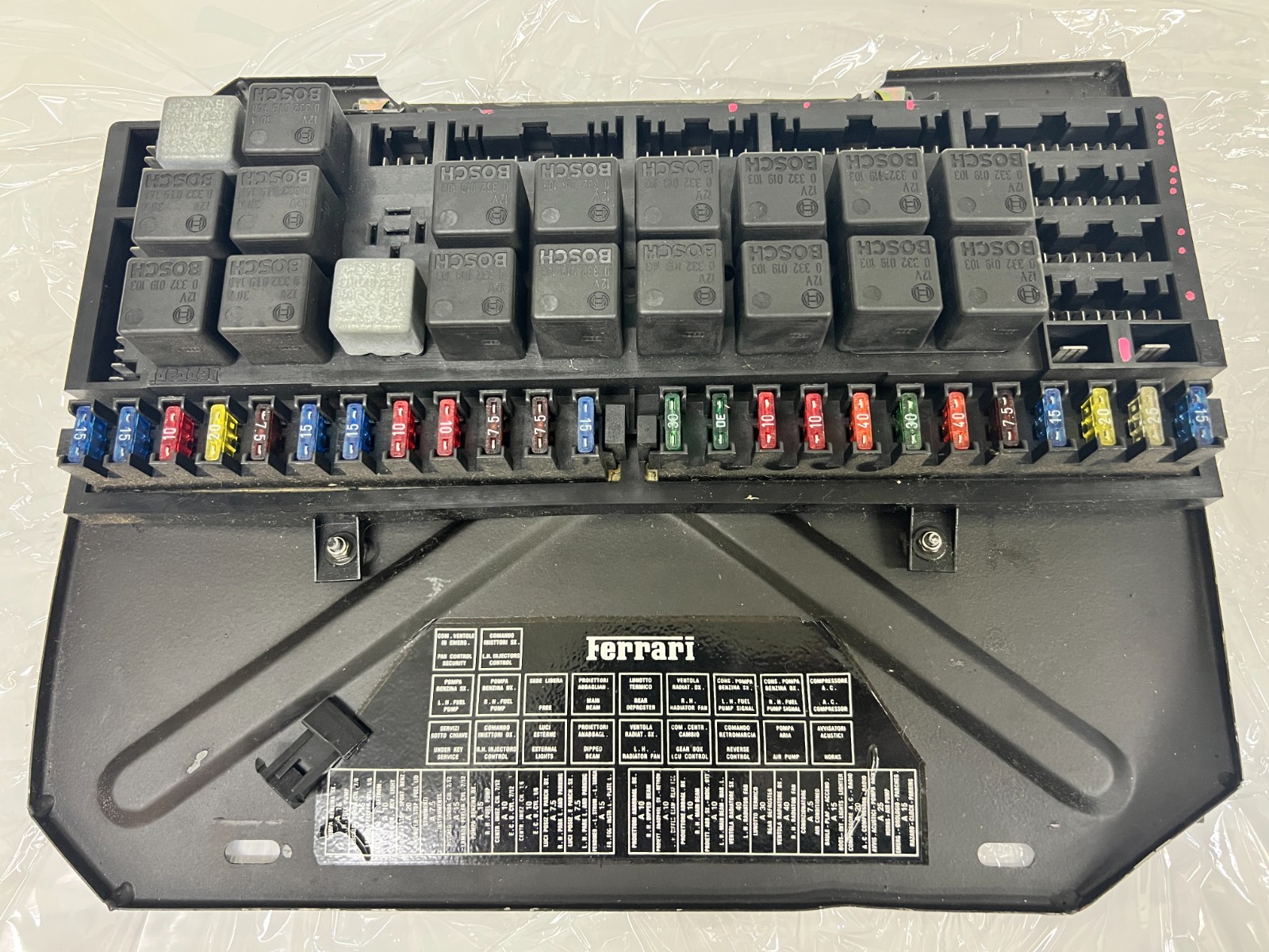 Ferrari 550 Maranello OEM Fuse Box Relay Board 164673 Untested