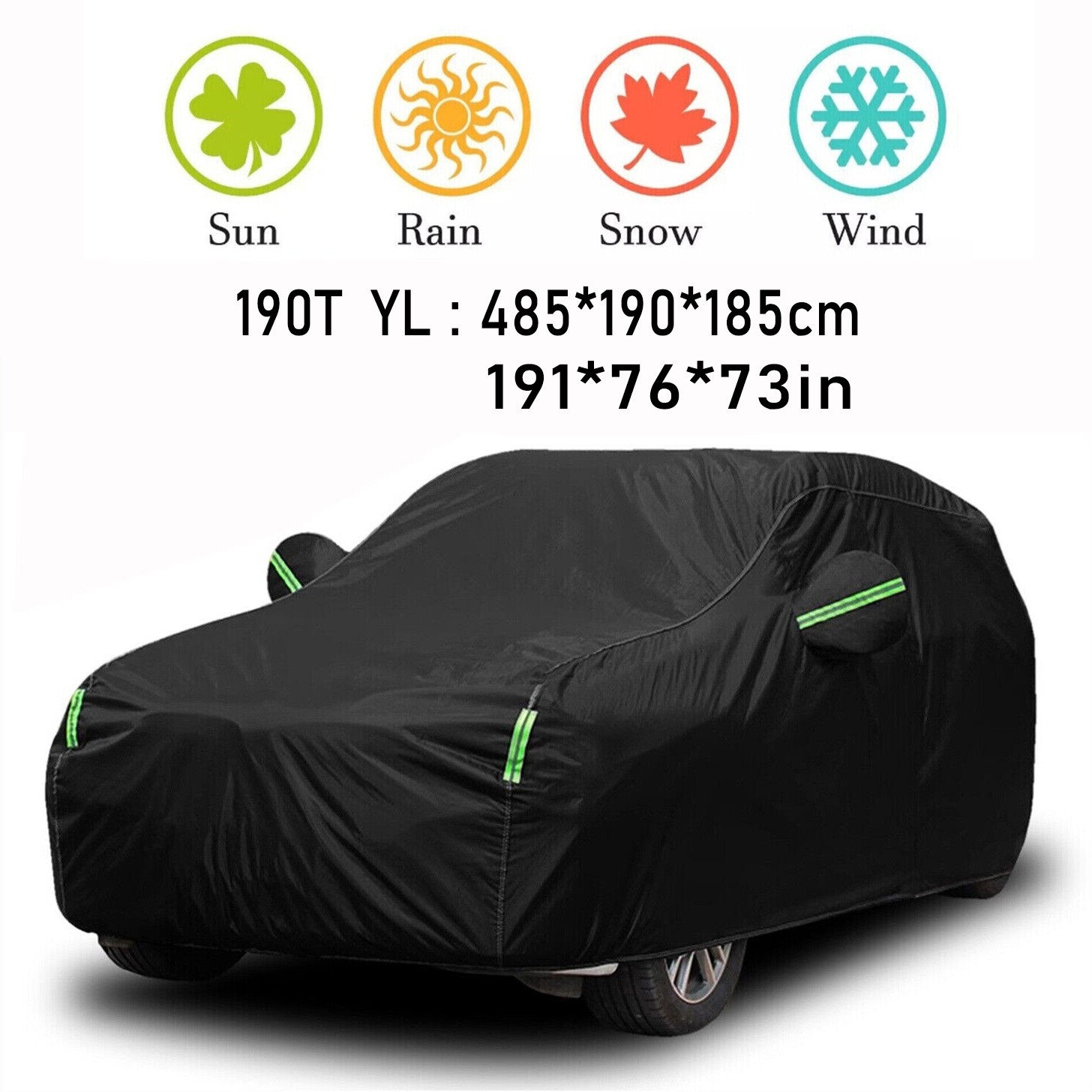 For Mercedes GLC300/350E EQB250+ Full Car Cover Outdoor Waterproof Sun Resistant For Mercedes GLC300/350E EQB250+ Full Car Cover Outdoor Waterproof Sun Resistant