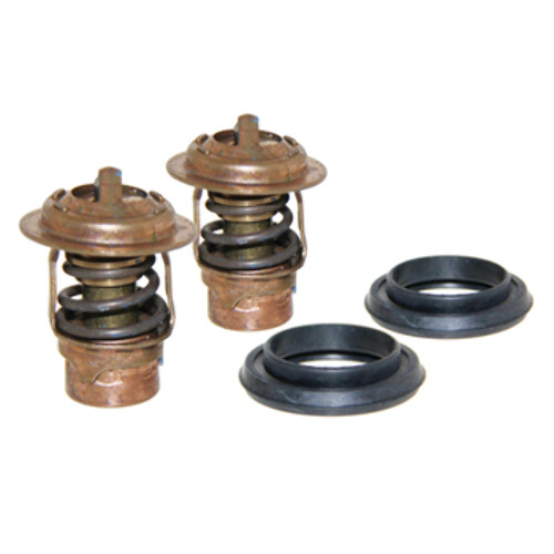 NIB Mercury 125-135-140-150-175-200-225 Thermostat-Seal 2 KIT 75692Q2 143F Degre NIB Mercury 125-135-140-150-175-200-225 Thermostat-Seal 2 KIT 75692Q2 143F Degre