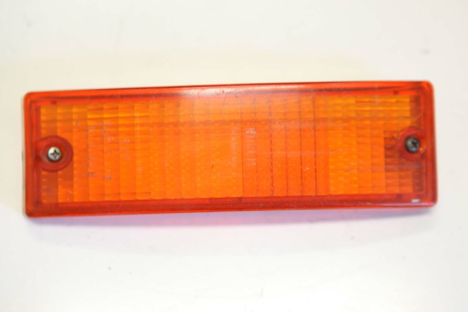 74-89 OEM Bosch Amber US Turn Signal Lens Left Right 91163191600 91163191400 F5