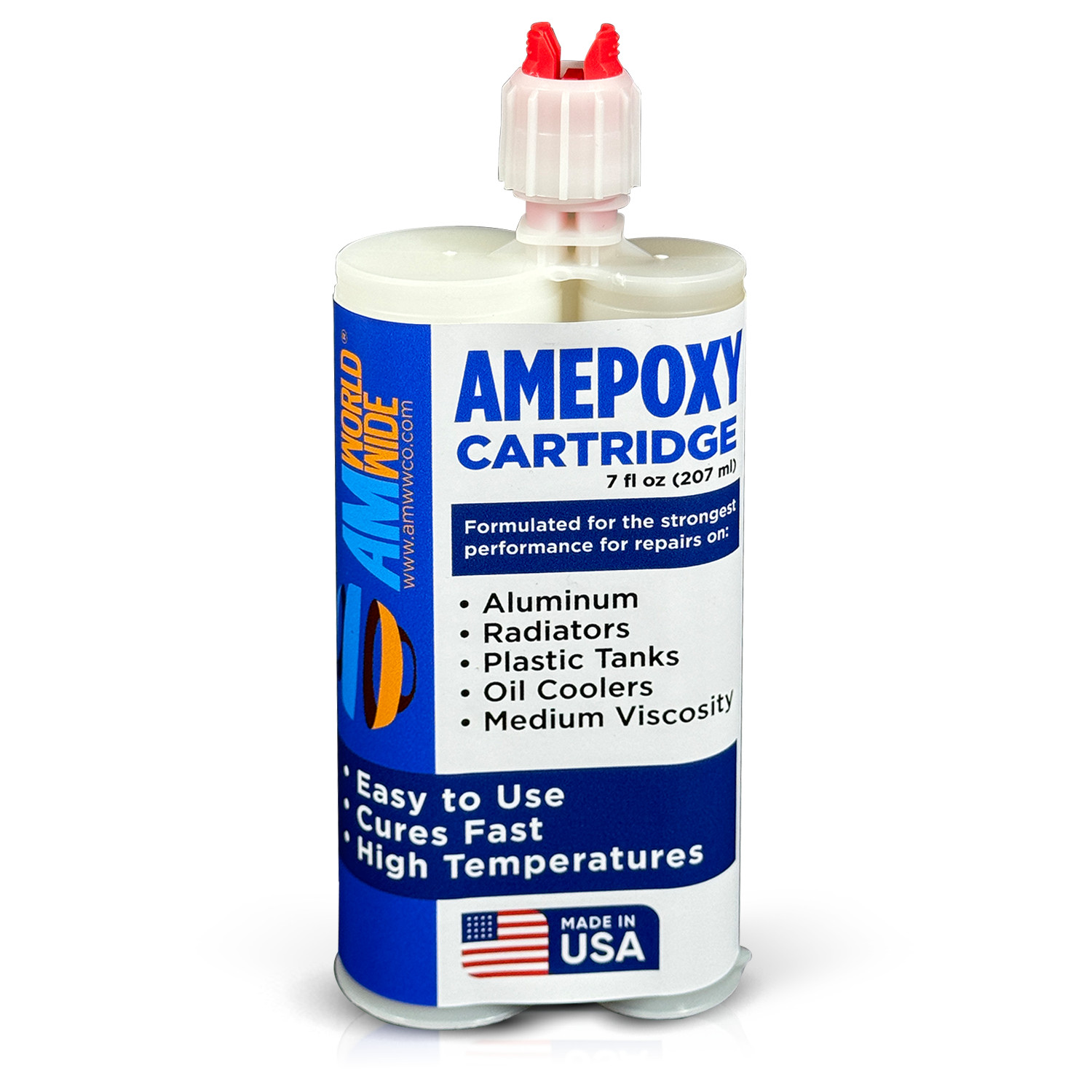 AMEPOXY High-Temperature Aluminum Radiator Repair Epoxy - 7oz Metal Repairs AMEPOXY High-Temperature Aluminum Radiator Repair Epoxy - 7oz Metal Repairs