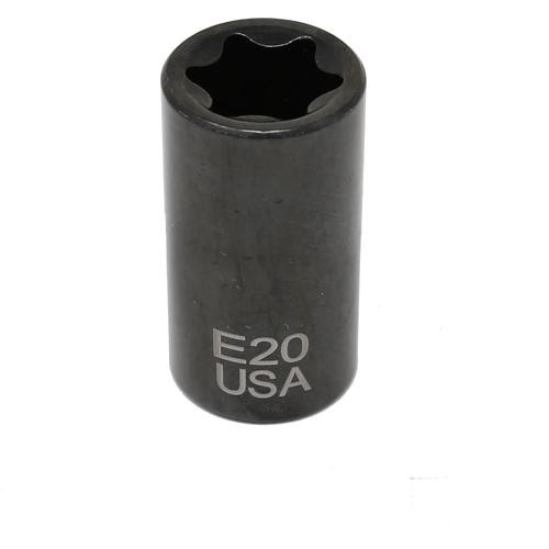 CTA Nissan Drive Plate and Flywheel Bolt Socket, E20 Torx, Low Profile CTA Nissan Drive Plate and Flywheel Bolt Socket, E20 Torx, Low Profile