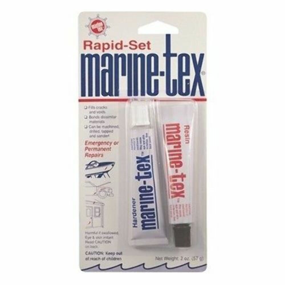 ITW PHILADELPHIA RESINS ITW Marine-Tex RM320K Rapid-Set Waterproof Epoxy 2oz