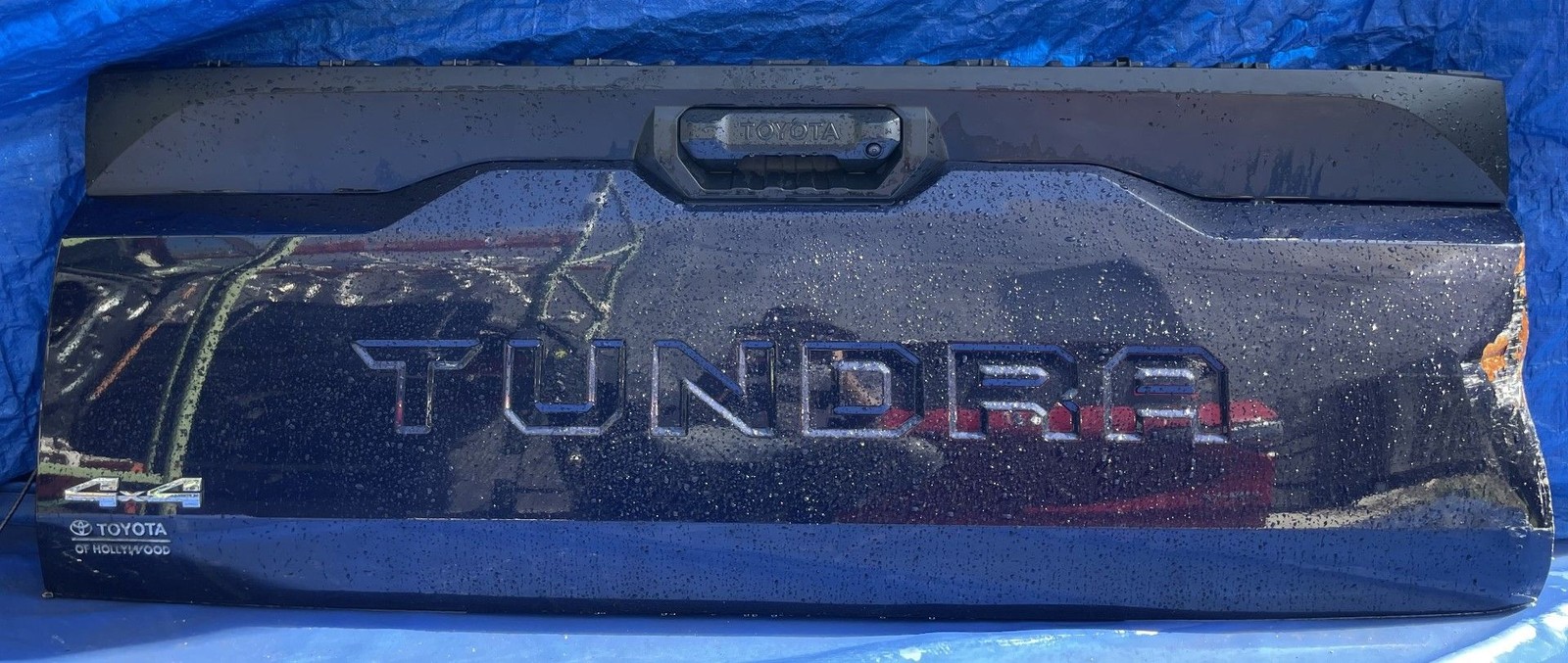 TOYOTA TUNDRA REAR TRUNK LID DECK TAIL GATE HATCH BLUE (8X8) 2022-2025 # 108474