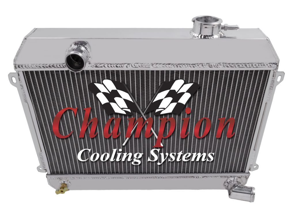 ER Champion 2 Row Radiator for 1968 - 1973 Datsun,Nissan 510 L4 Engine #EC487