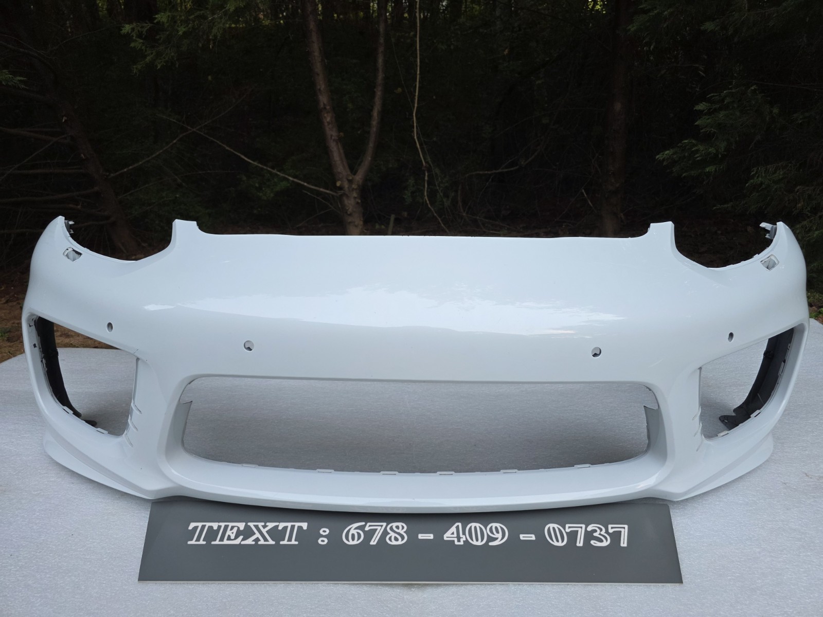 2014-2016 PORSCHE PANAMERA TURBO / GTS FRONT BUMPER COVER LOCAL. OEM 97050531129