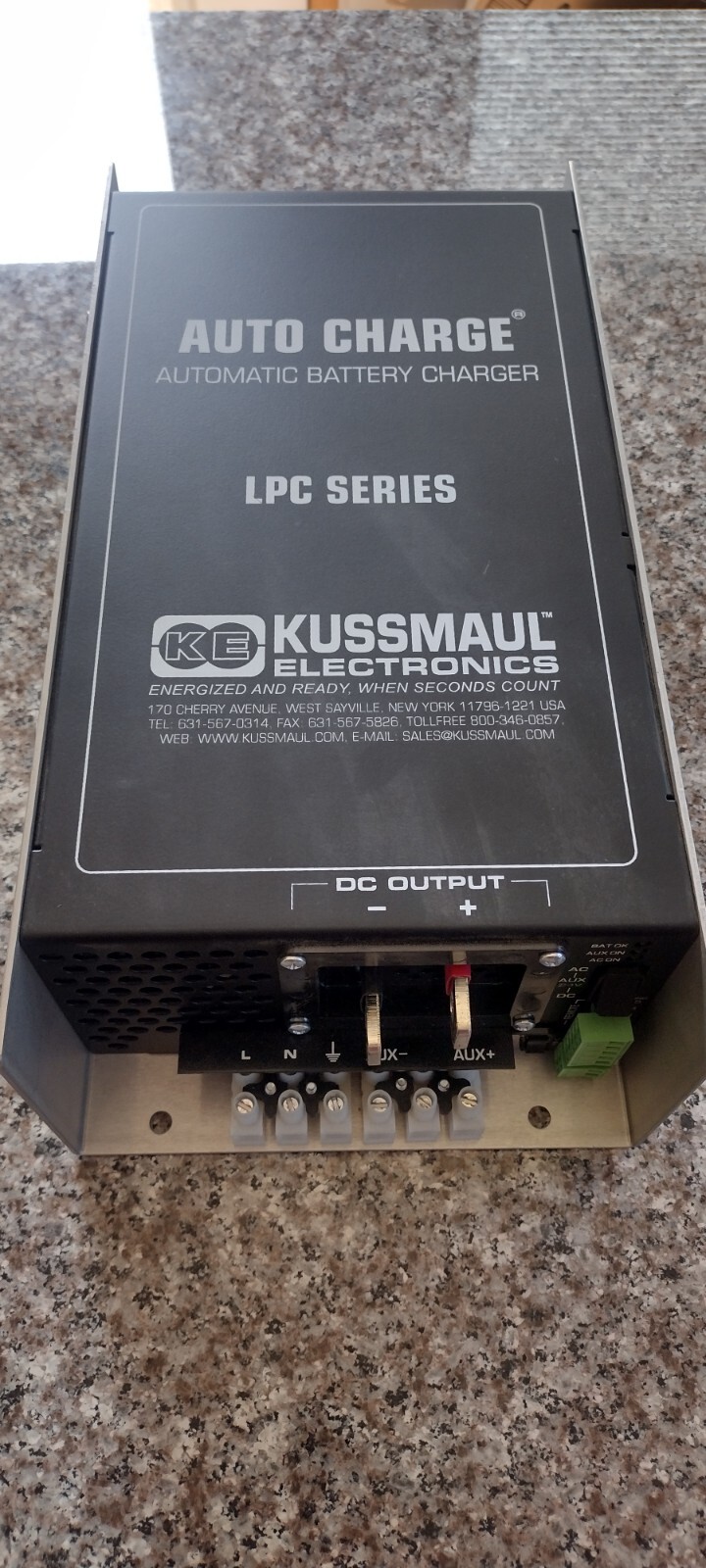 KUSSMAUL AUTO CHARGER LPC 45,24V PART 091-206-24 Repaired KUSSMAUL AUTO CHARGER LPC 45,24V PART 091-206-24 Repaired
