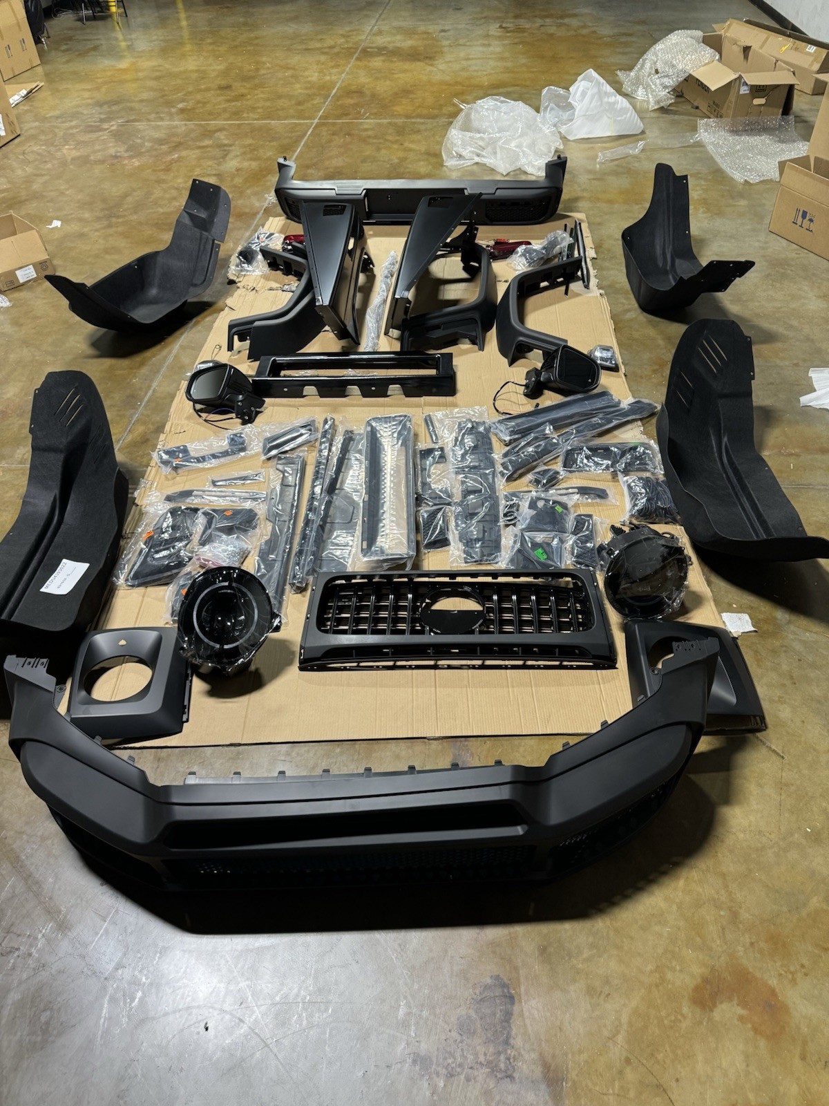 2003 - 2017 Mercedes G Wagon Brabus Body Kit G800 G550 G55 G63 AMG
