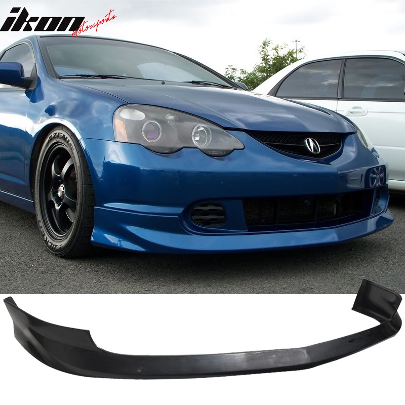 Fits 02-04 Acura RSX DC5 Front Bumper Lip A Spec Style Spoiler PU Chin Splitter Fits 02-04 Acura RSX DC5 Front Bumper Lip A Spec Style Spoiler PU Chin Splitter