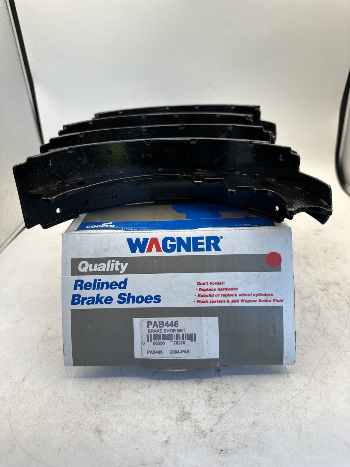 🇺🇸NOS Wagner PAB446 (446pg) Drum Brake Shoes For Select Dodge Models. 🇺🇸