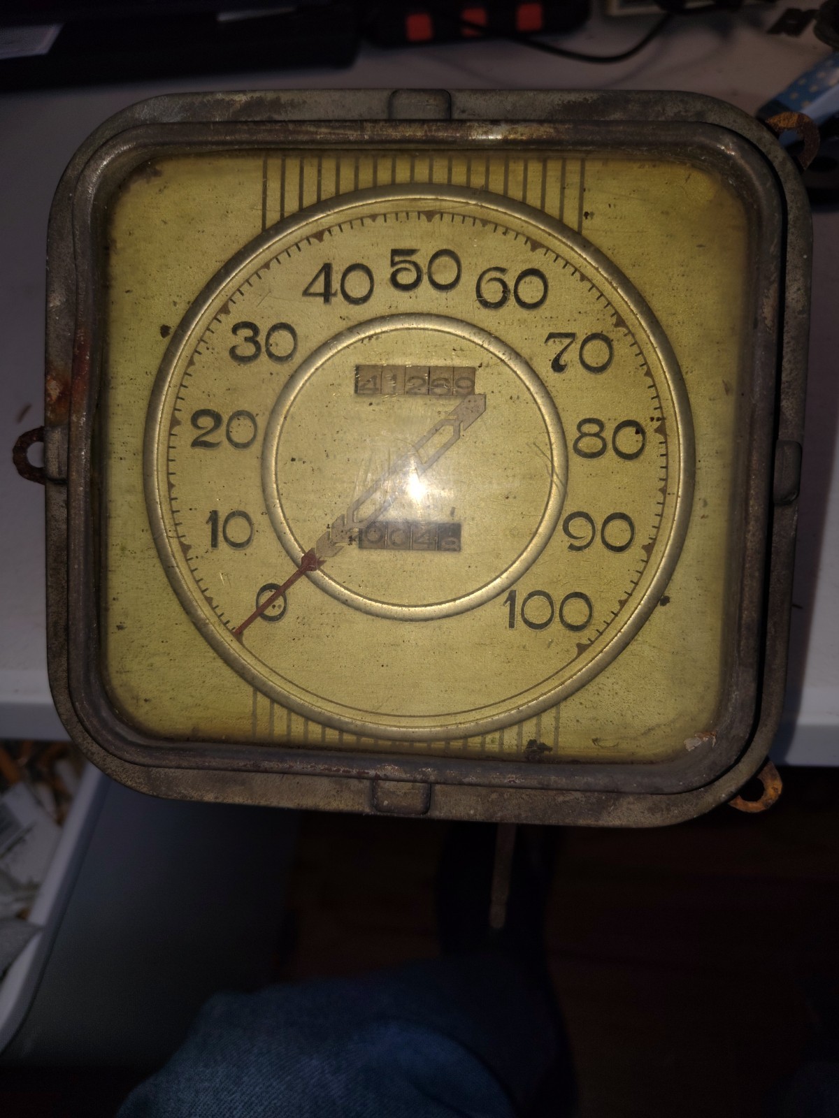 1936 CHRYSLER AIRSTREAM Speedometer gauge for Dash Cluster
