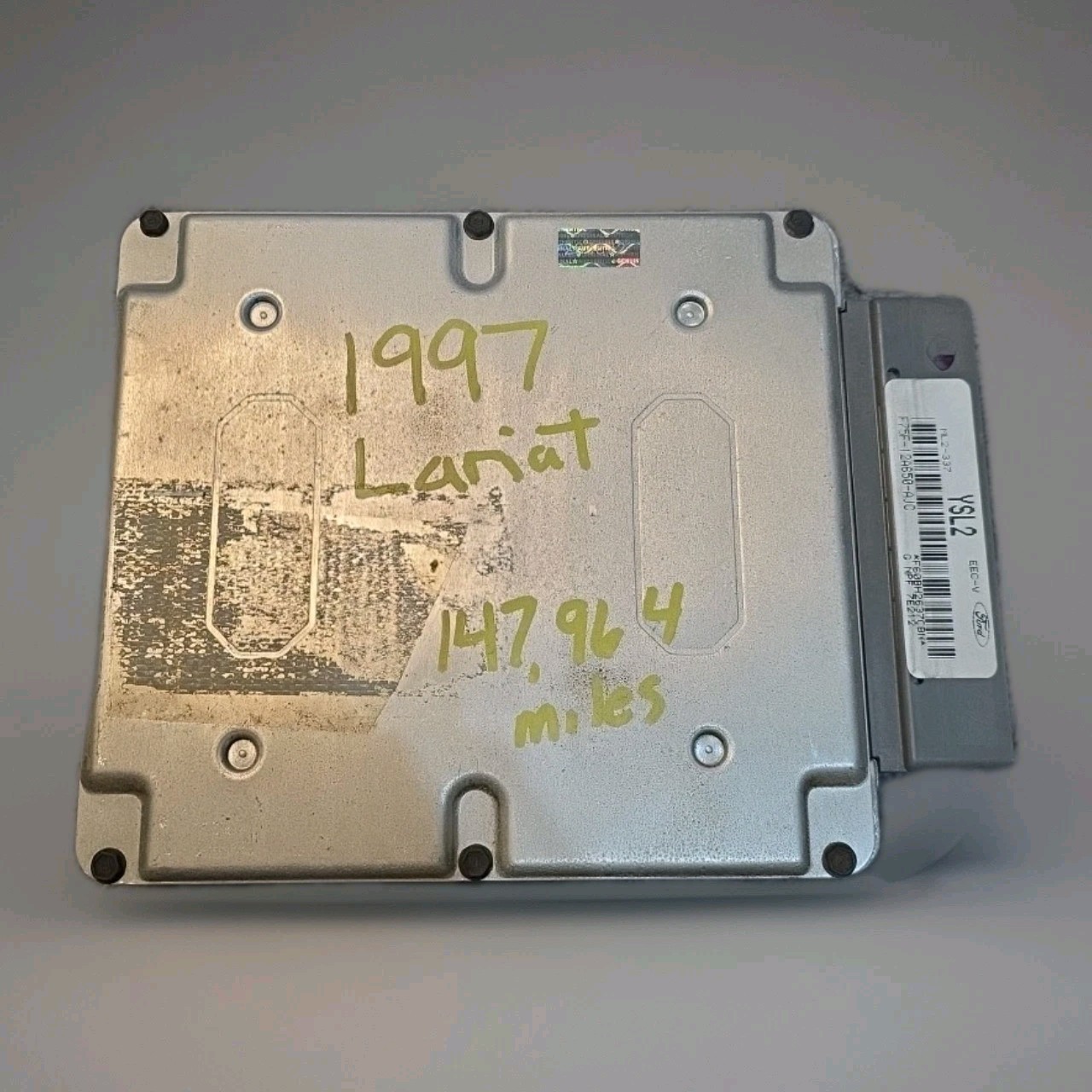 1997 97-03 Ford Lariat Flareside 4.6 V8 ECM Module F75F-12A650-AJC 1997 97-03 Ford Lariat Flareside 4.6 V8 ECM Module F75F-12A650-AJC