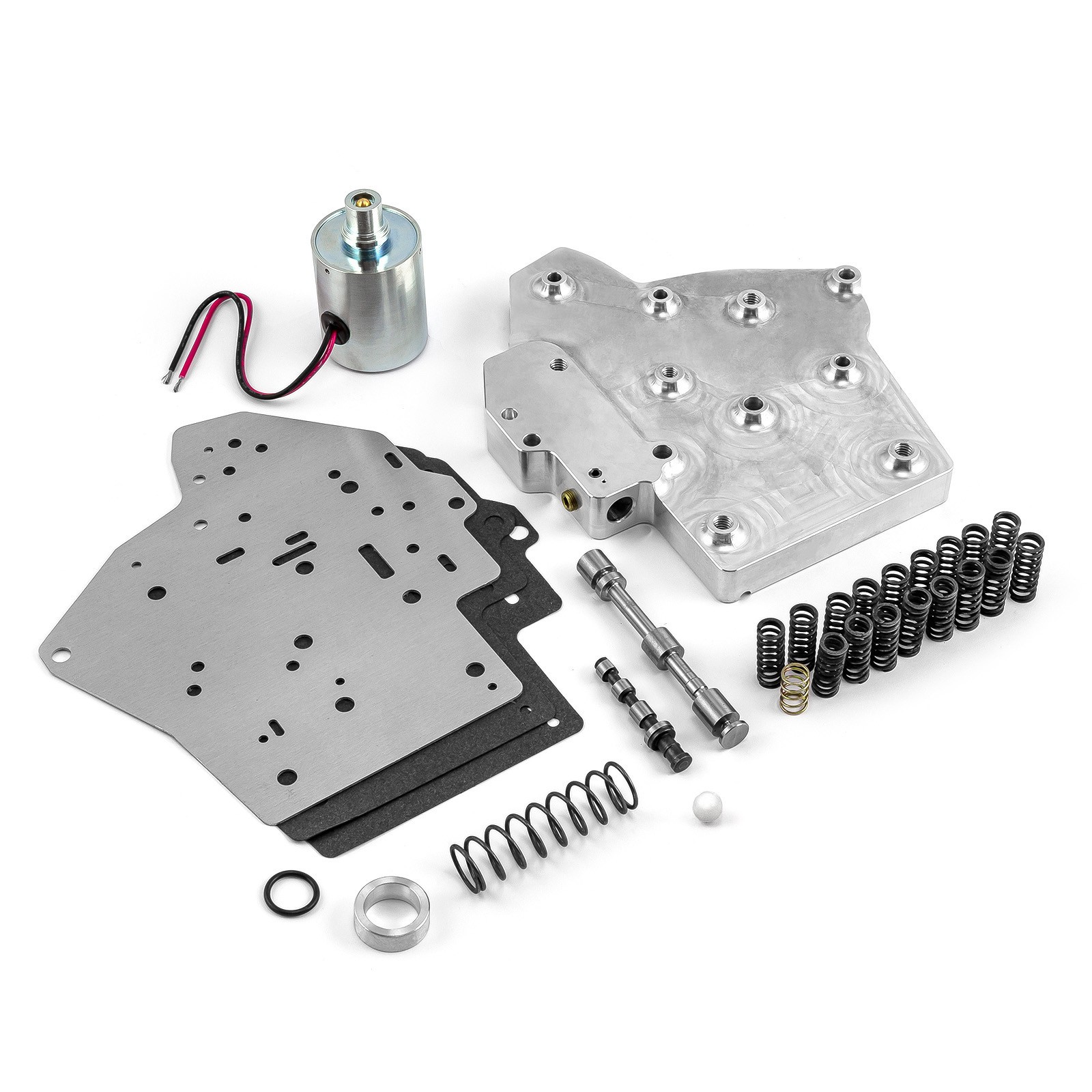GM TH400 Transmission Billet Aluminum Ext TransBrake Full Manual Valve Body GM TH400 Transmission Billet Aluminum Ext TransBrake Full Manual Valve Body