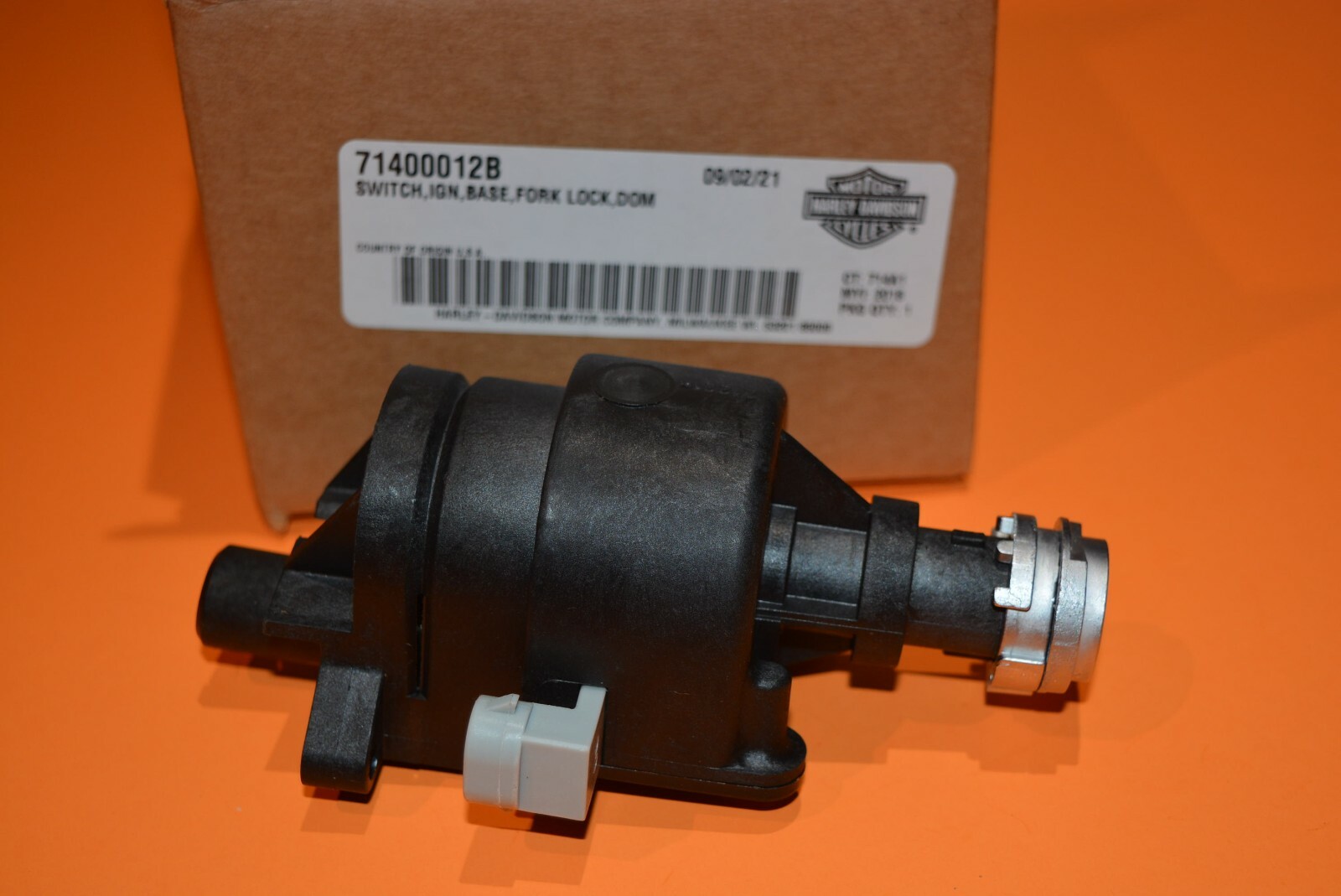 HARLEY NEW OEM 14-23 Touring Electra Ignition Switch Housing USA MADE HARLEY NEW OEM 14-23 Touring Electra Ignition Switch Housing USA MADE