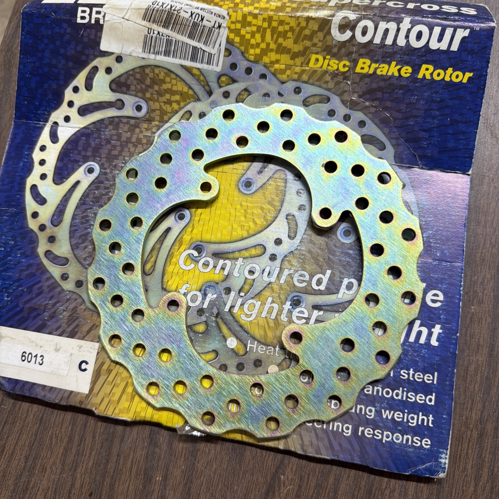 NOS EBC Supercross Performance Contour Brake Disc Rotor MD6013C NOS EBC Supercross Performance Contour Brake Disc Rotor MD6013C