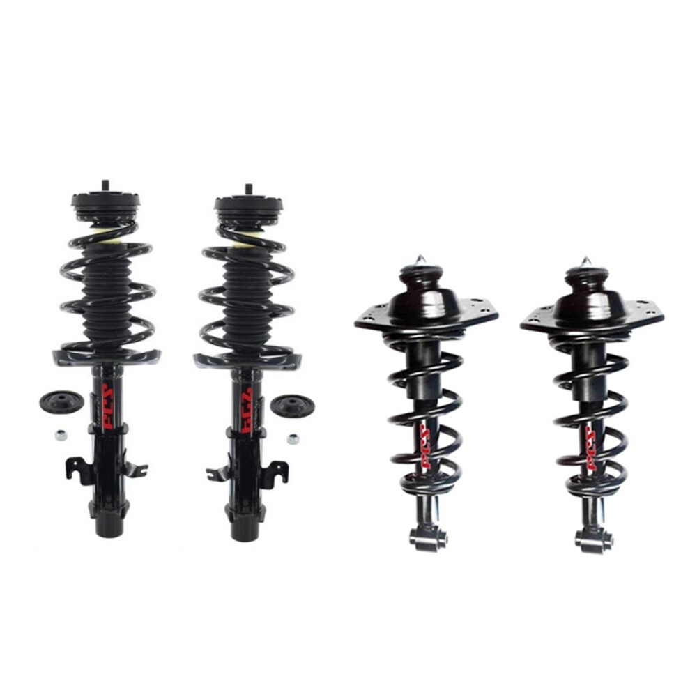 FCS Front and Rear Strut Coil Spring Assemblies Kit For Chevy Camaro LS LT 3.6