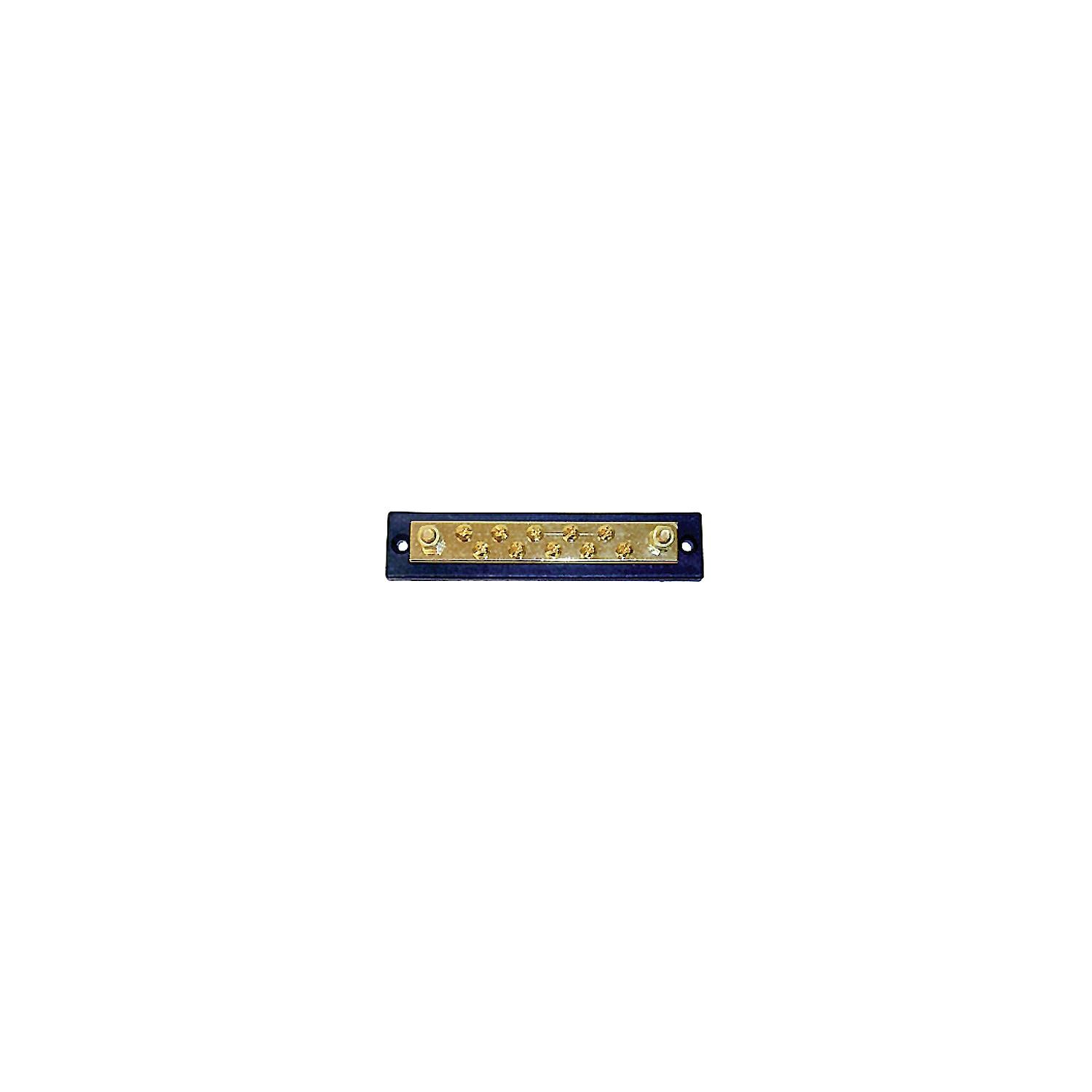 Sierra FS40750 | Heavy Duty 10 Gang Bus Bar - 8-32 Terminal Screw