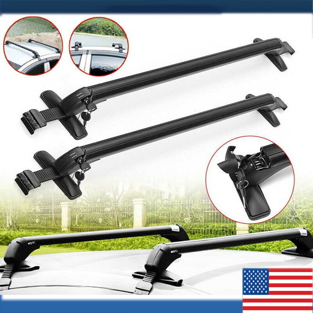 2PC Universal Car Top Roof Rack Cross Bar 39.3